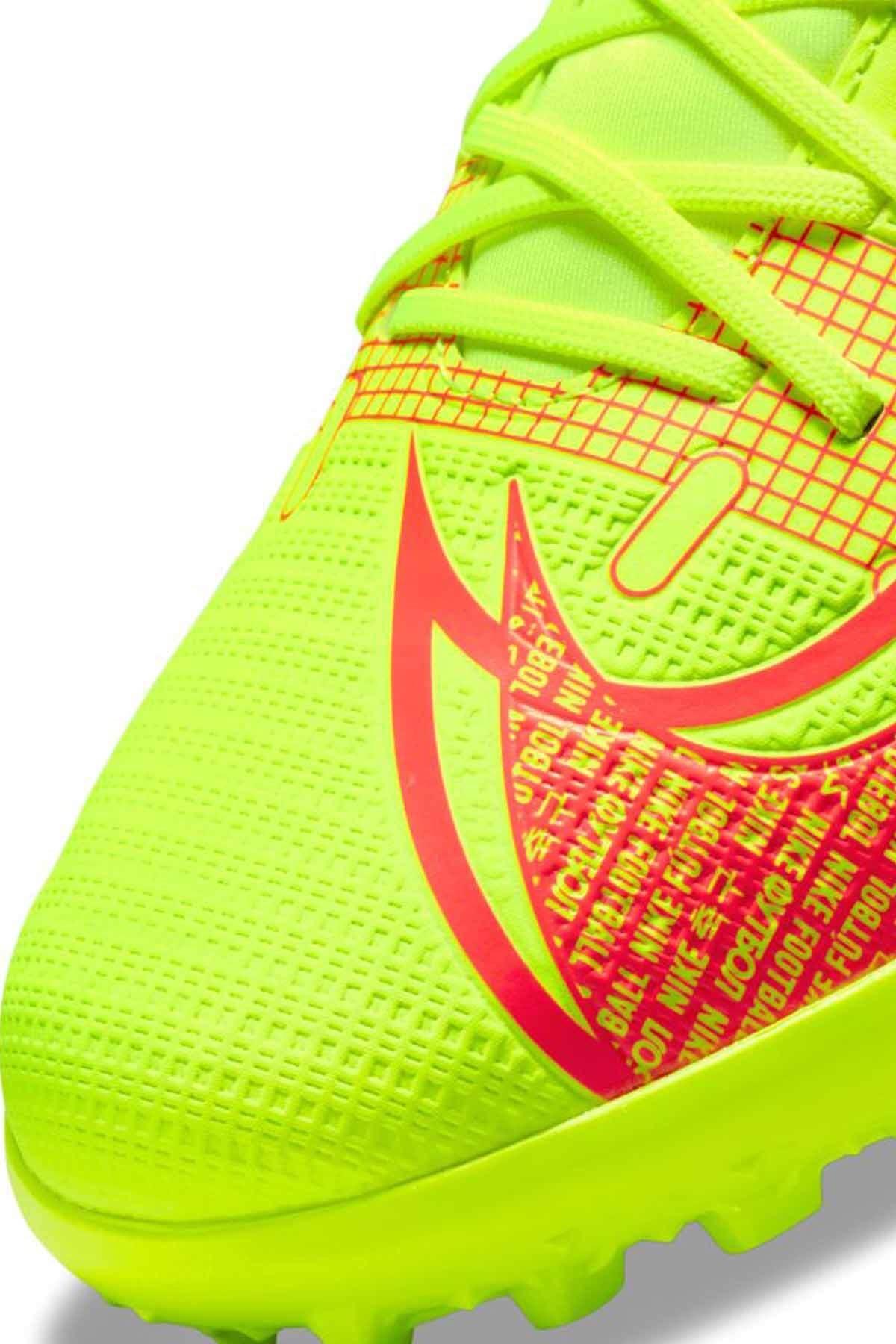 NIKEHalı SahaNike Superfly 8 Club TF Erkek Halı Saha Ayakkabı CV0955 760-SARI