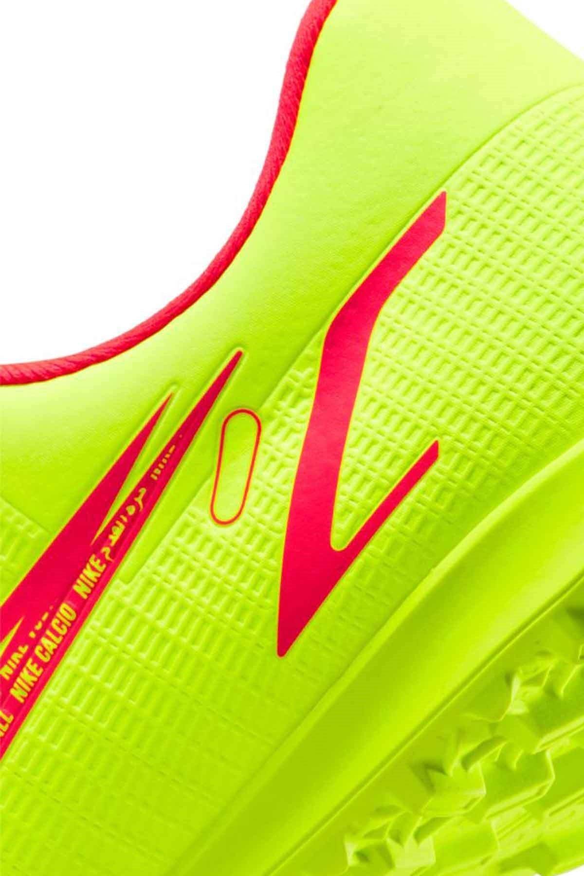 NIKEHalı SahaNike Vapor 14 Club TF Erkek Halı Saha Ayakkabı CV0985 760-SARI