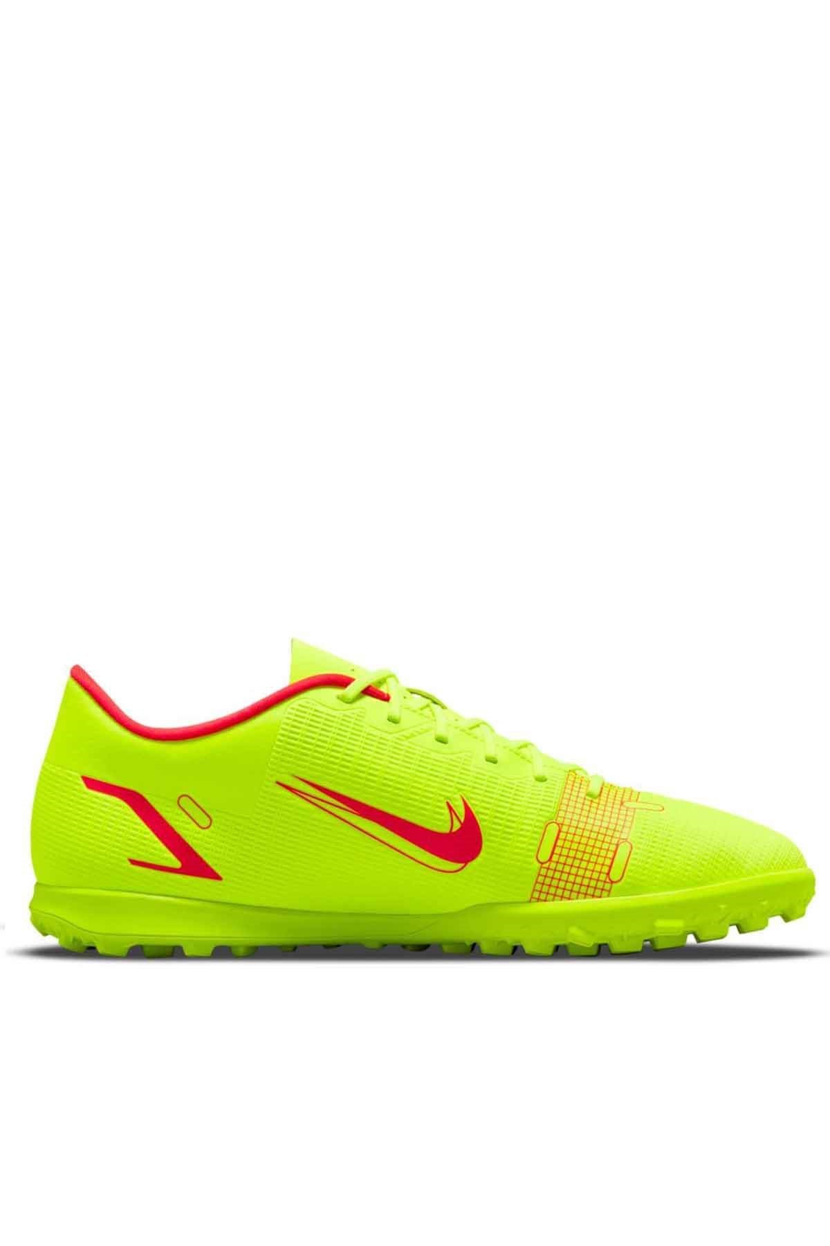 NIKEHalı SahaNike Vapor 14 Club TF Erkek Halı Saha Ayakkabı CV0985 760-SARI