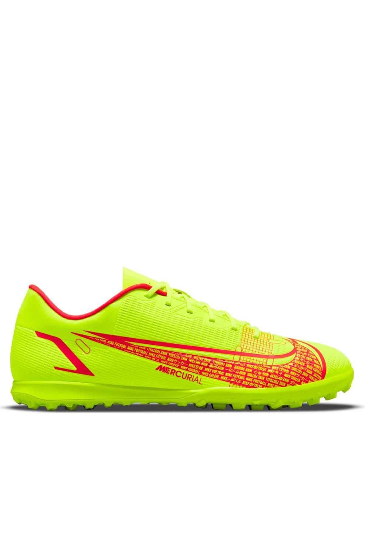 NIKEHalı SahaNike Vapor 14 Club TF Erkek Halı Saha Ayakkabı CV0985 760-SARI