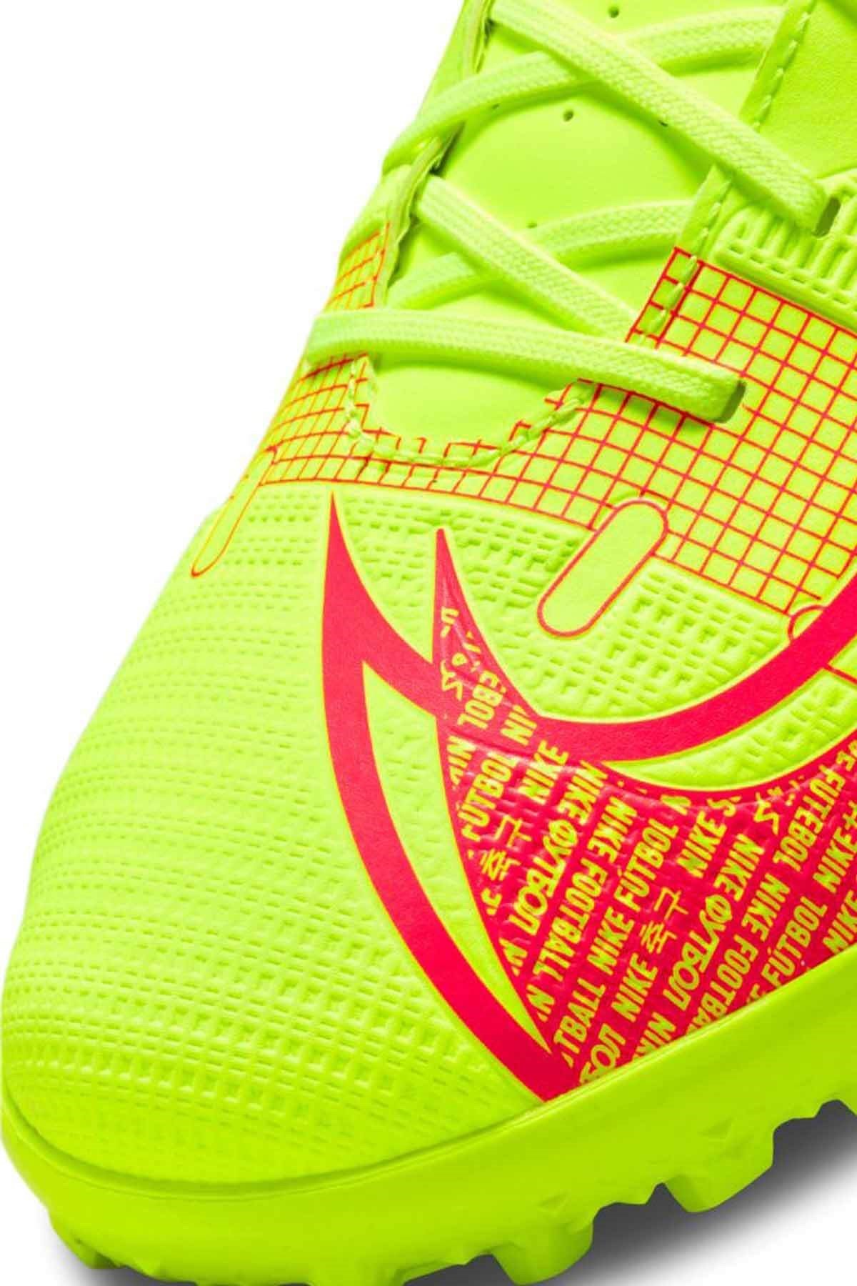 NIKEHalı SahaNike Vapor 14 Club TF Erkek Halı Saha Ayakkabı CV0985 760-SARI