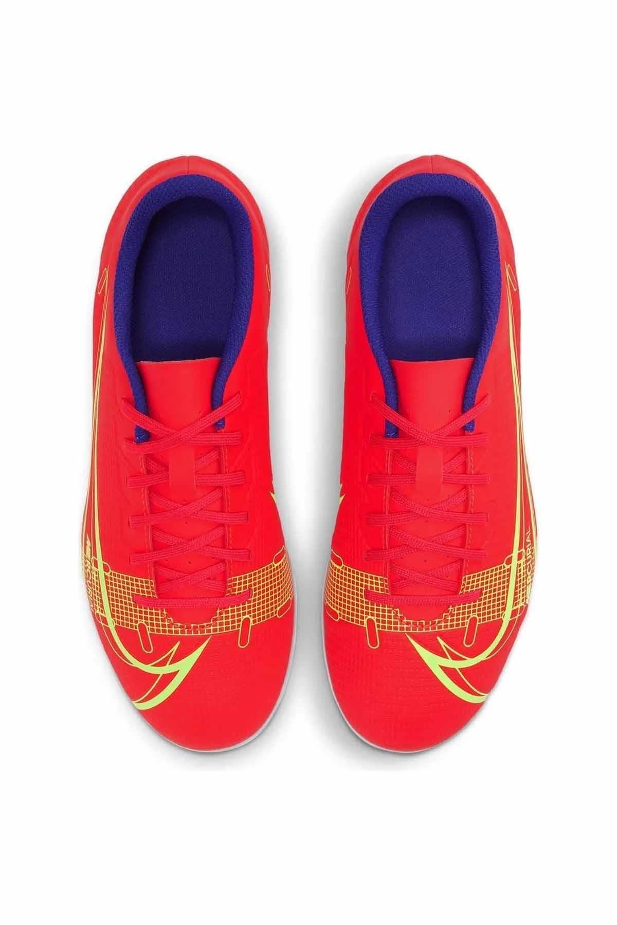 NIKEKramponNike Çocuk Krampon JR VAPOR 14 CLUB FG/MG Çocuk Krampon Ayakkabı CV0823-600-KIRMIZI