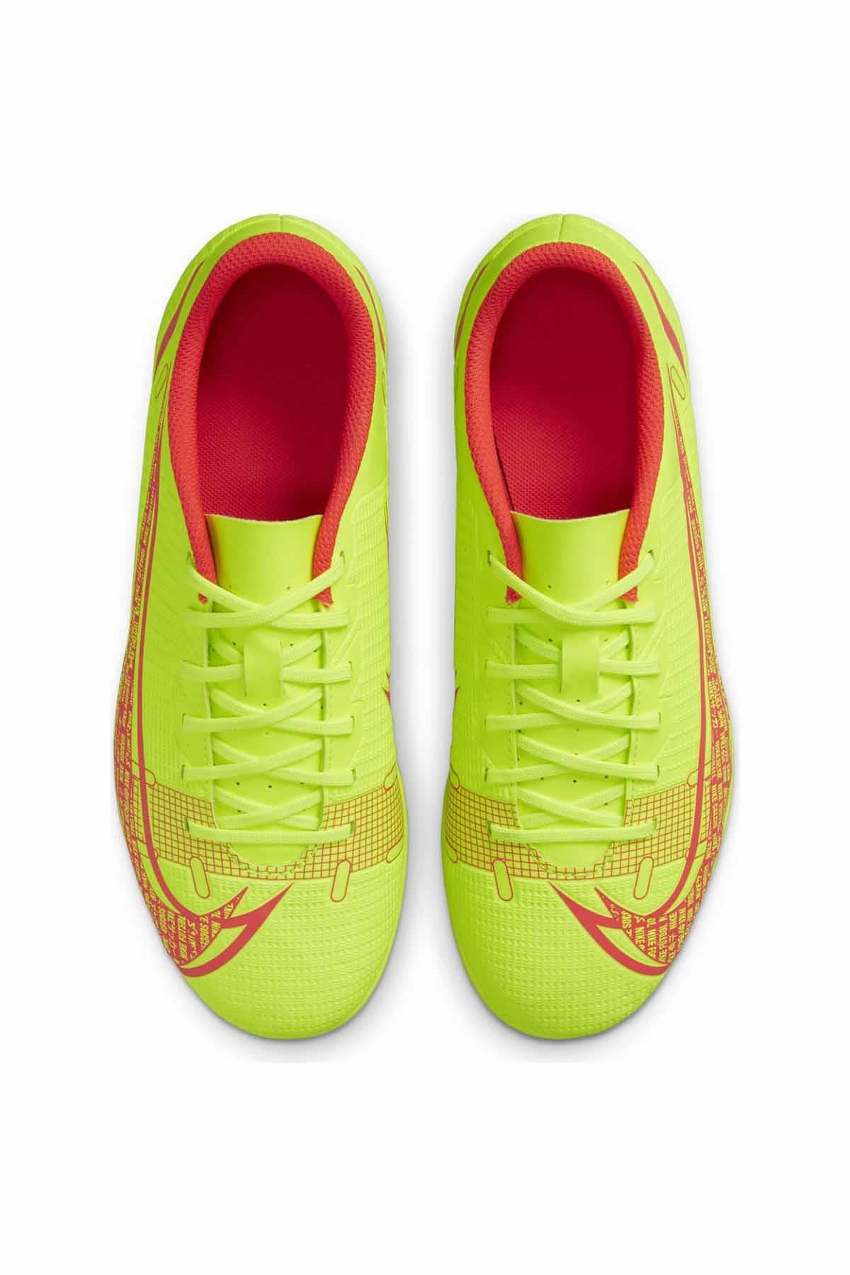 NIKEKramponNike Çocuk Krampon JR VAPOR 14 CLUB FG/MG Çocuk Krampon Ayakkabı CV0823-760-SARI