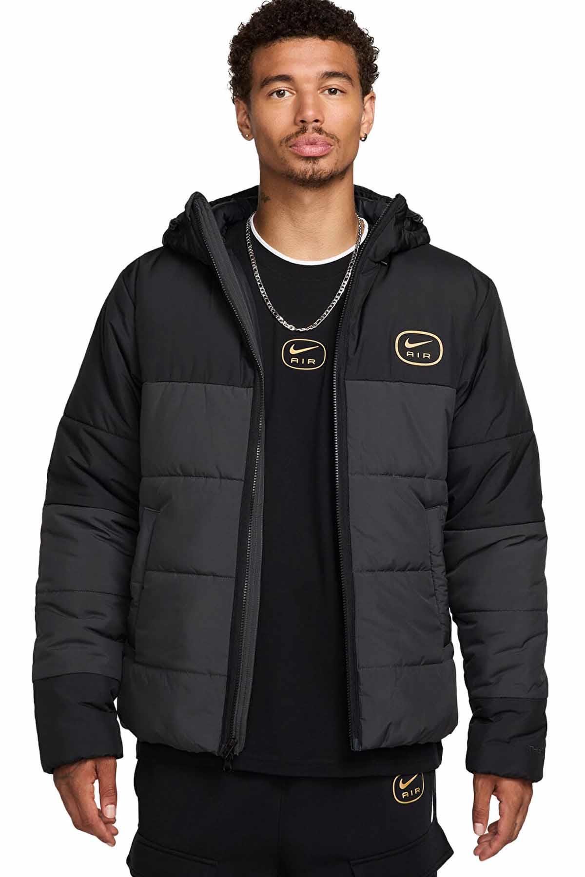 NIKEMontNike Erkek Mont Therma Fıt Erkek Mont HM0198-010-SIYAH