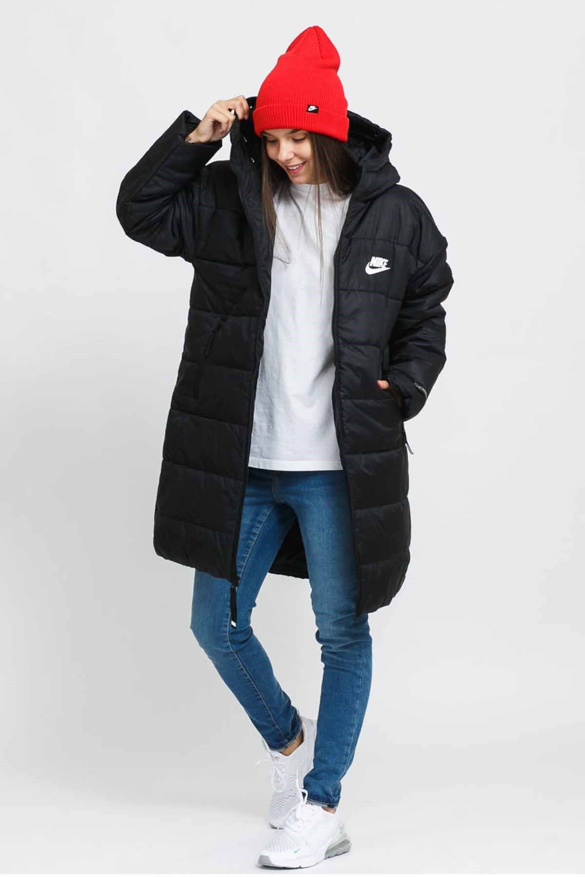 NIKEMontNike TF RPL CLASSIC HD PARKA Kadın Mont DJ6999-010-SIYAH