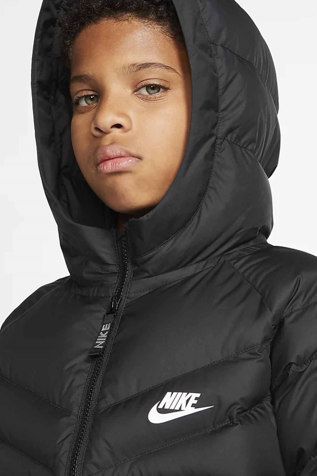 NIKEMontNike Unisex Jeune Çocuk Mont DJ0661-011-SIYAH