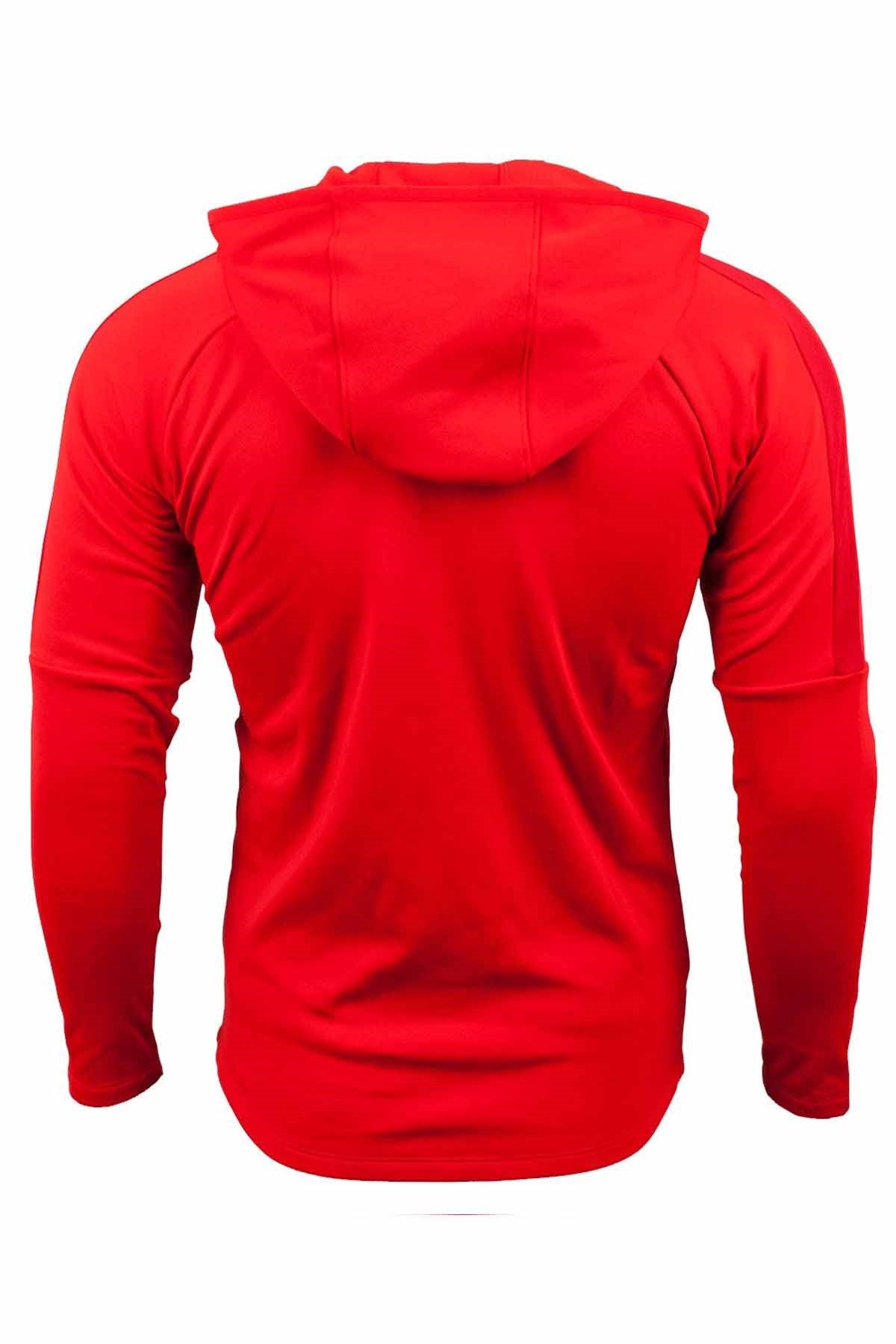 NIKEPolar SweatshirtNike M NK DRY ACDMY18 HOODIE PO Erkek Polar Sweatshirt AH9608-657-KIRMIZI