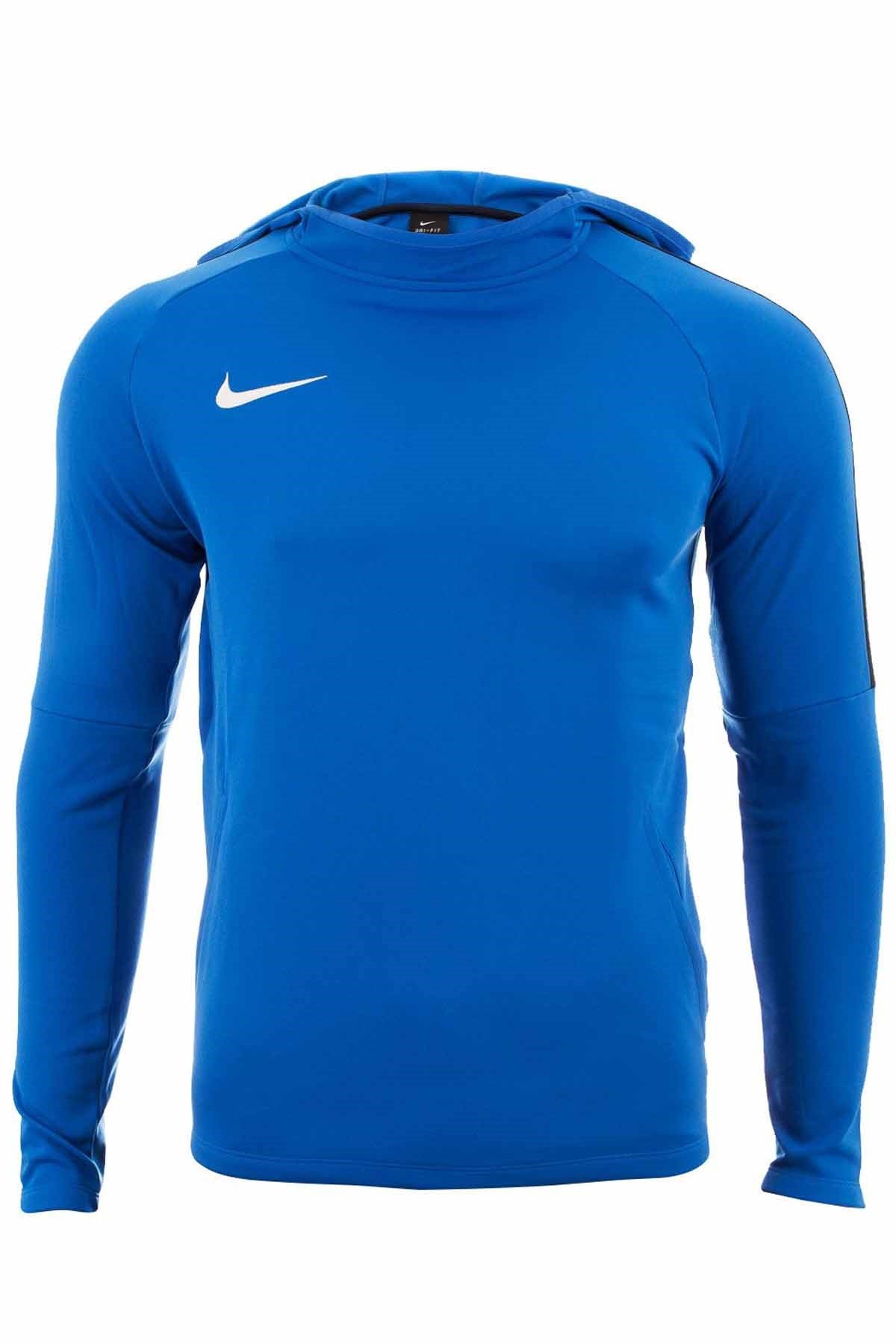 NIKEPolar SweatshirtNike M NK DRY ACDMY18 HOODIE PO Erkek Polar Sweatshirt AH9608-463-MAVI