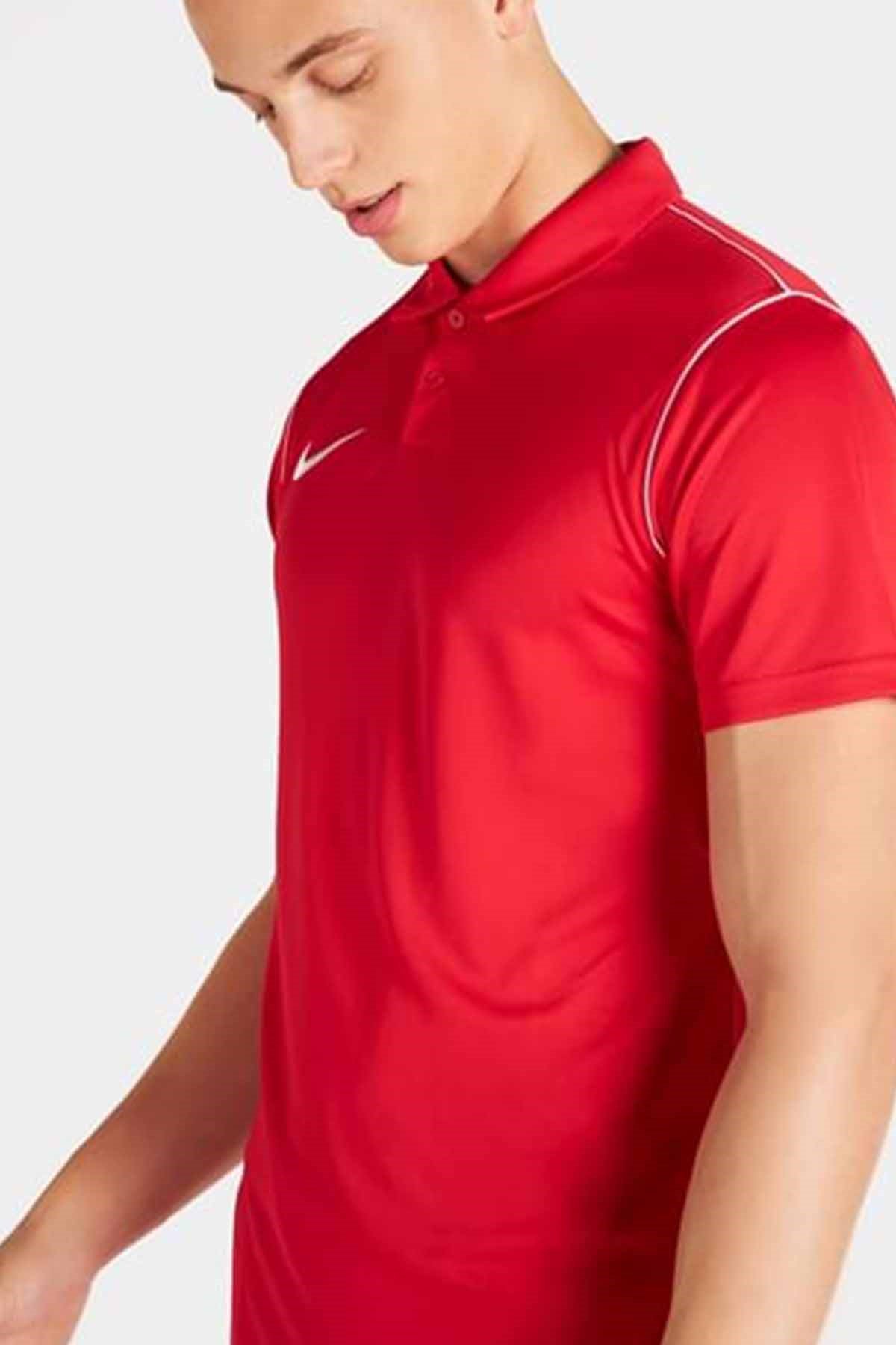 NIKEPolo TişörtNike Tişört PARK20 Erkek Polo Tişört NK6879-657-KIRMIZI