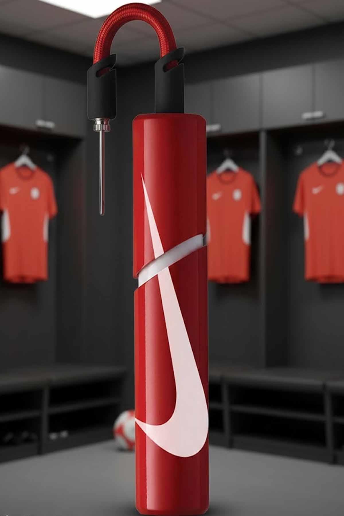 NIKEPompaNike Essential Ball Pump Unisex Pompa N.KJ.01.681.NS-Kırmızı