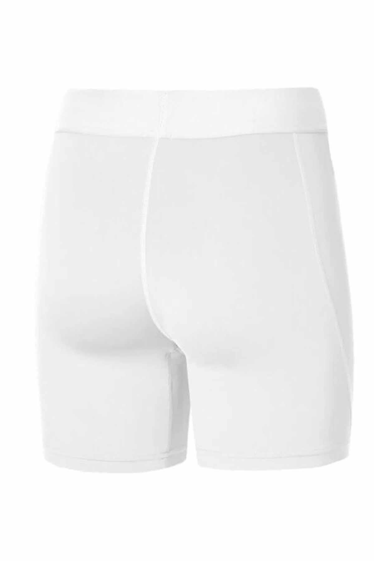 NIKEPro AltNike Kadın Pro / İçlik Strike Nike Pro Şort Kadın Pro Alt DH8327-100-BEYAZ