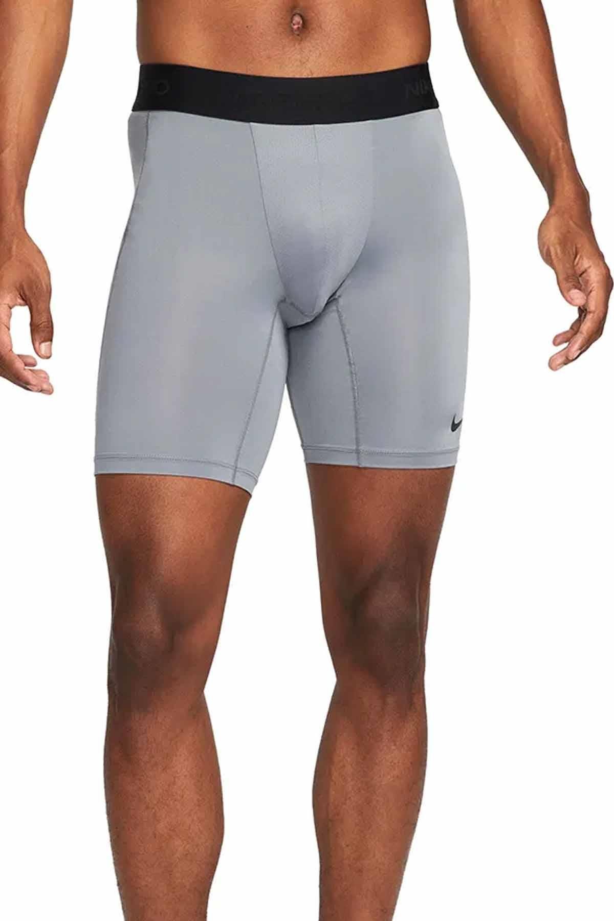 NIKEPro AltNİke M NP DF LONG SHORT Erkek Pro Alt FB7963-084-GRI