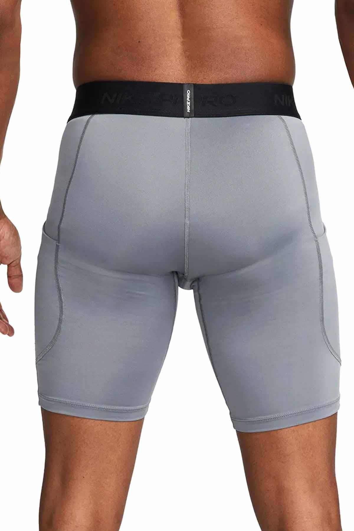 NIKEPro AltNİke M NP DF LONG SHORT Erkek Pro Alt FB7963-084-GRI