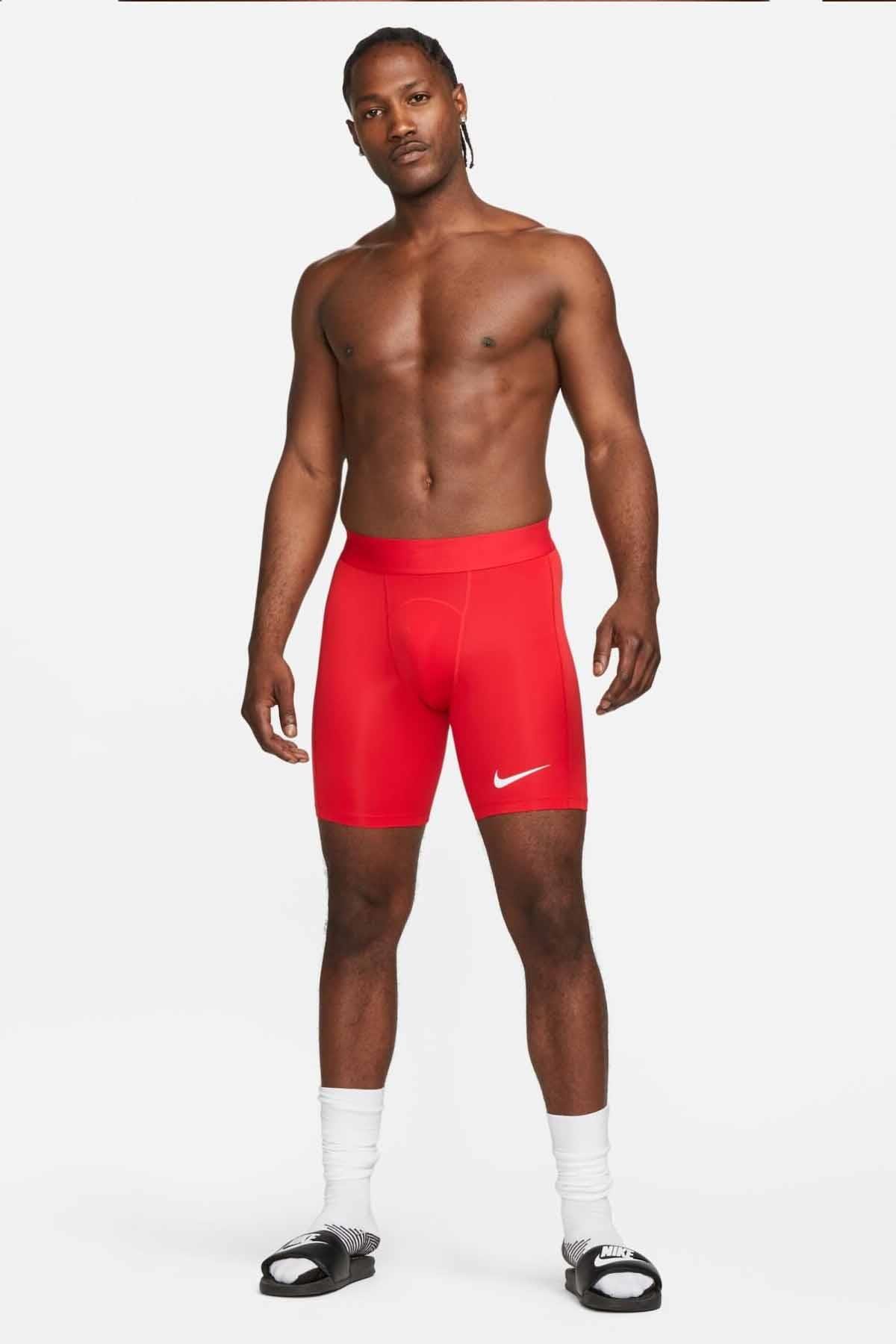 NIKEPro AltNike Pro / İçlik Strike Nike Pro Şort Erkek Pro Alt DH8128-657-KIRMIZI