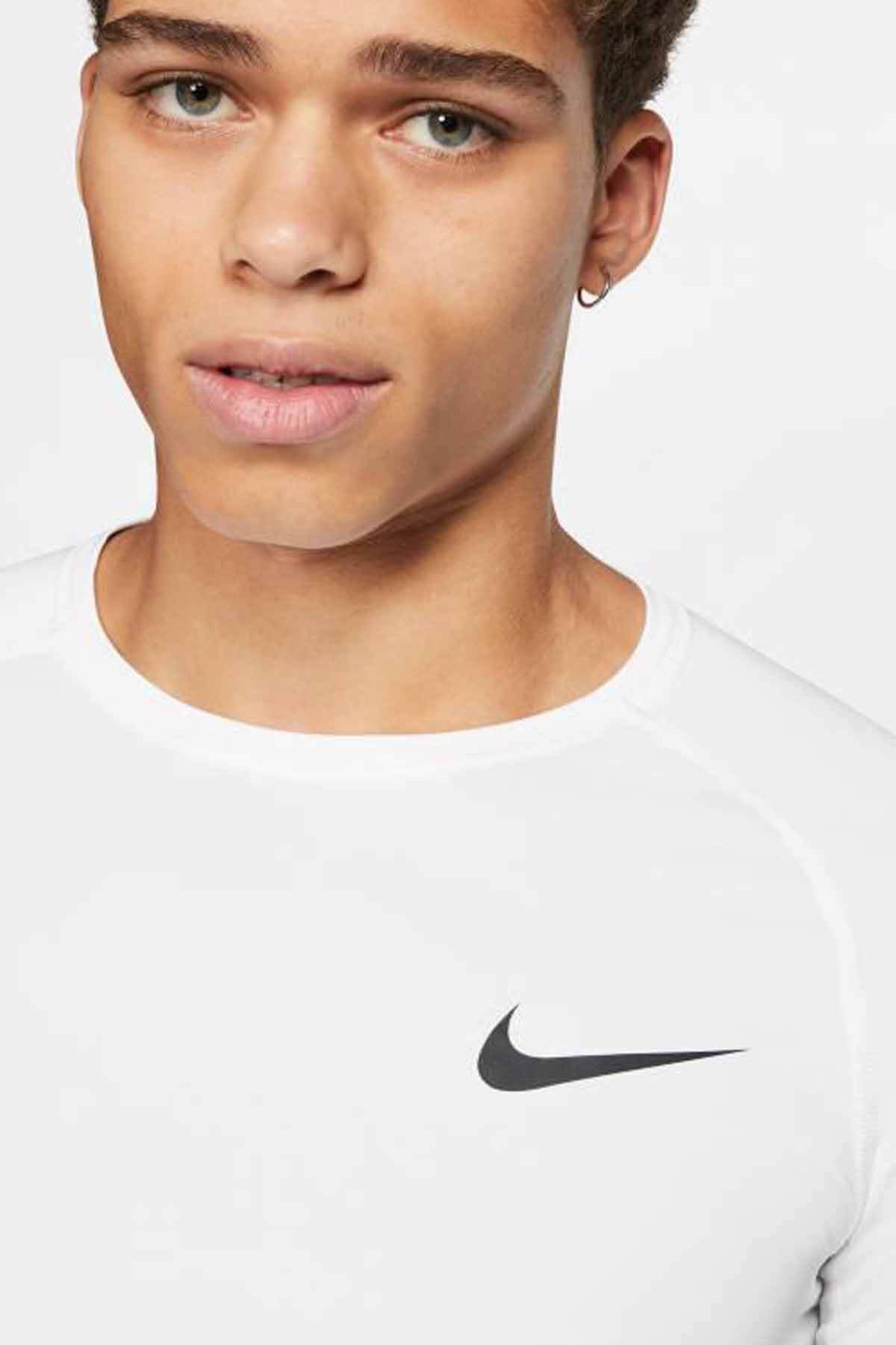NIKEPro ÜstNike M Np Top Ss Tight Erkek Pro Üst BV5631-100-Beyaz