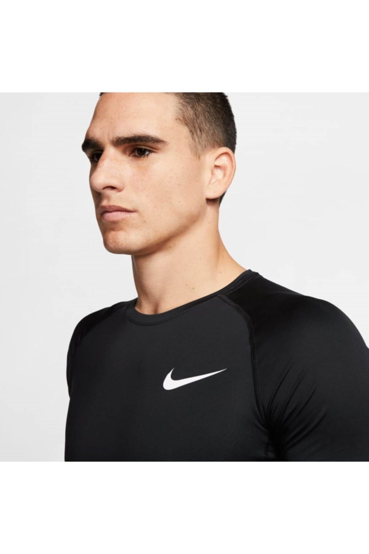 NIKEPro ÜstNike M Np Top Ss Tight Erkek Pro Üst BV5631-010-Siyah