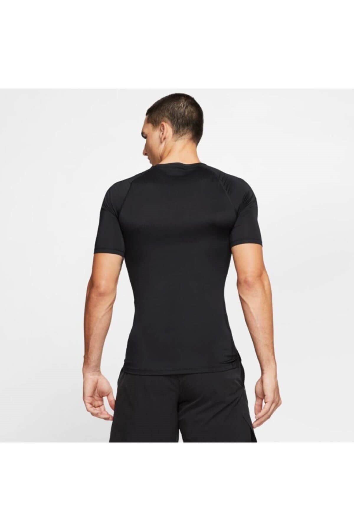 NIKEPro ÜstNike M Np Top Ss Tight Erkek Pro Üst BV5631-010-Siyah