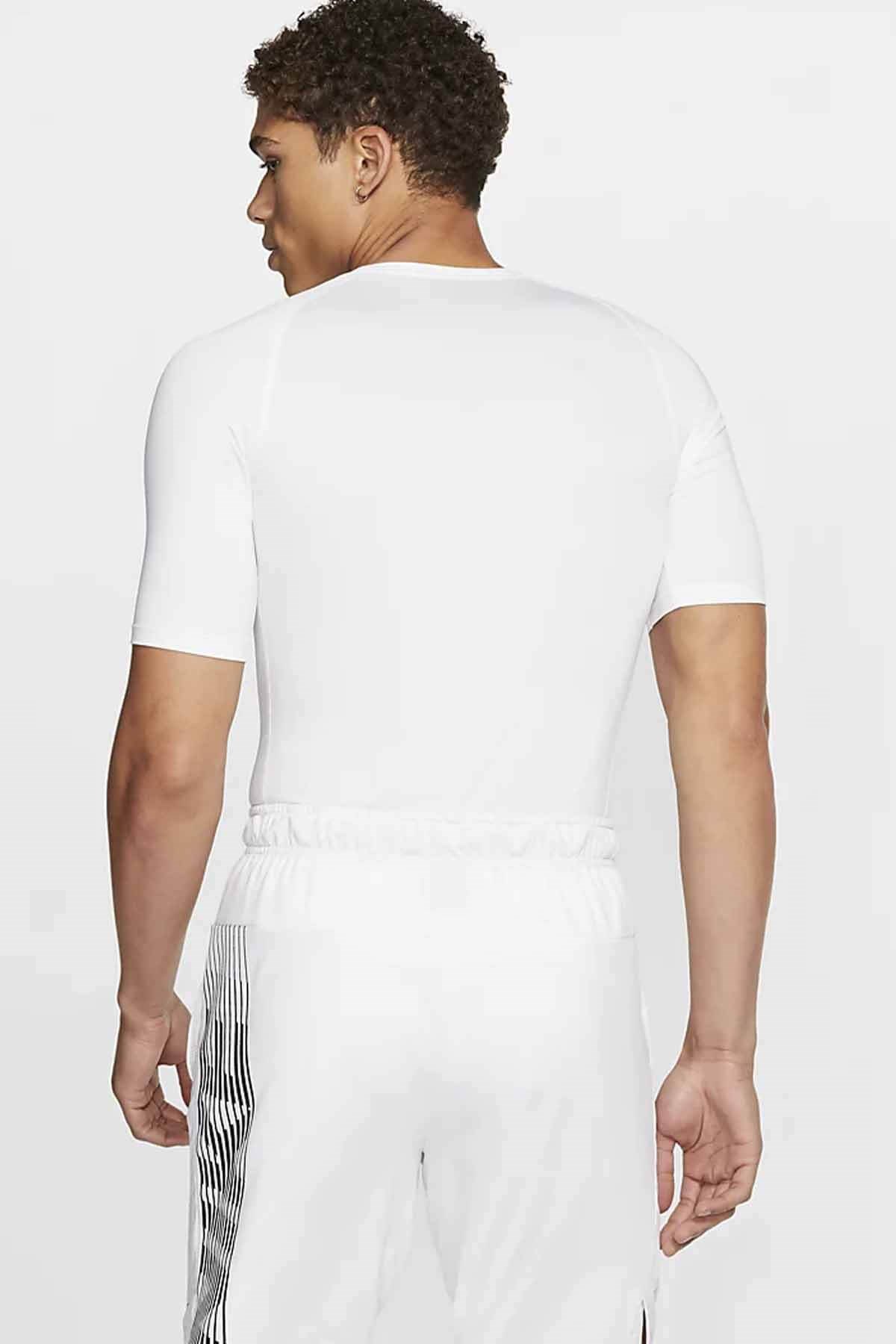 NIKEPro ÜstNike M Np Top Ss Tight Erkek Pro Üst BV5631-100-Beyaz