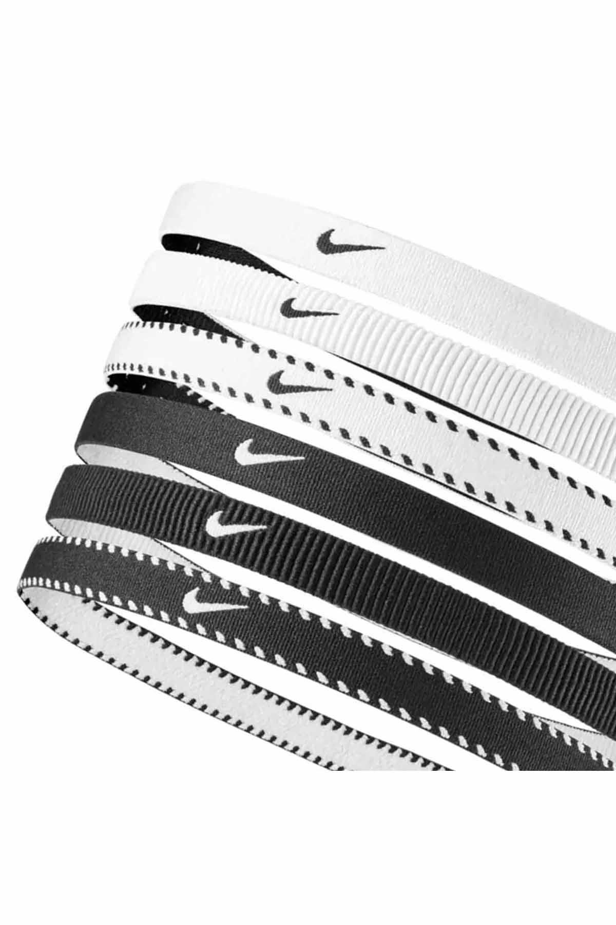 NIKESaç BandıNike Flex Classic Headbands 6Pk Unisex Saç Bandı N.101.1927.189.OS-White