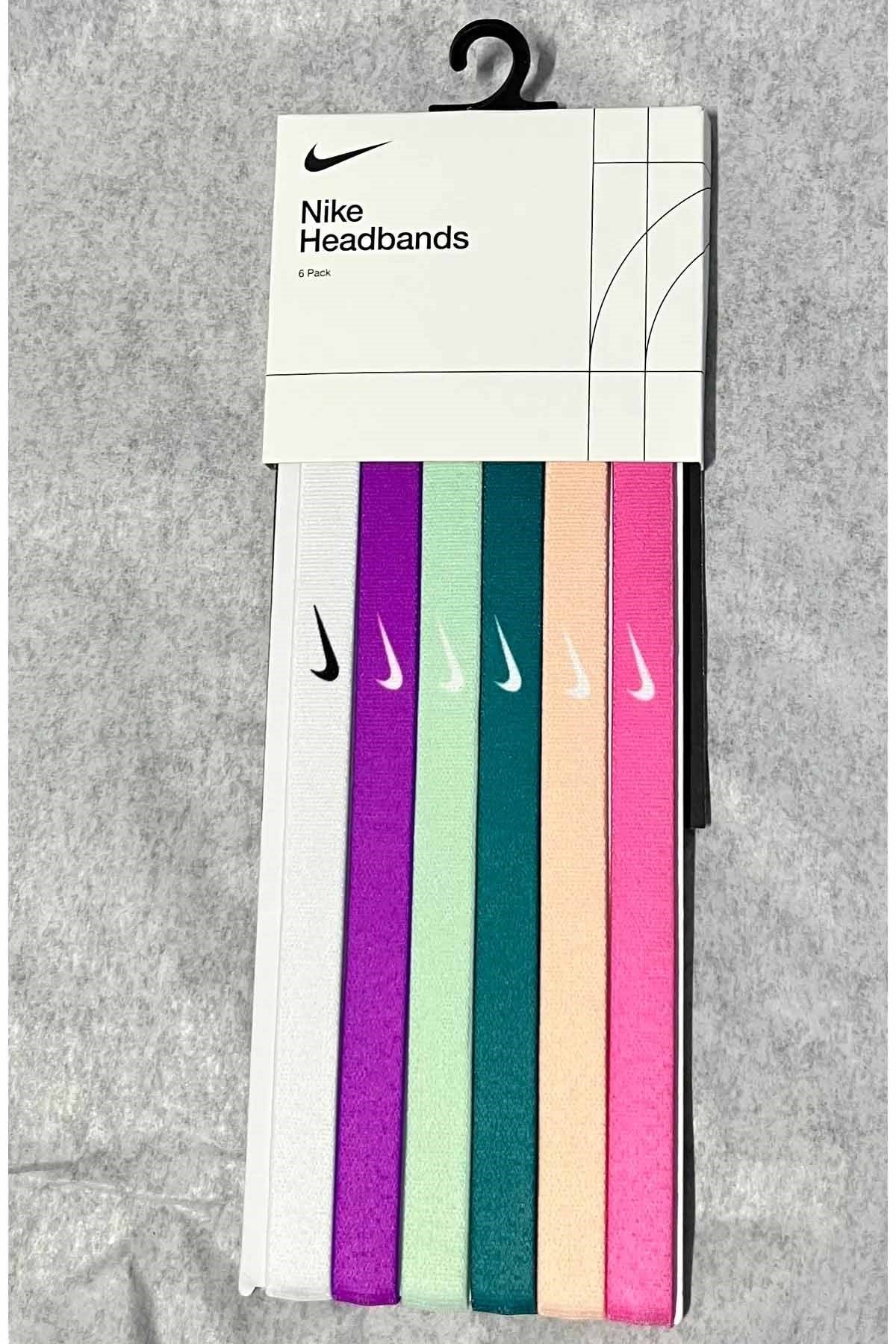 NIKESaç BandıNike Headbands 6PK Printed Unisex Saç Bandı N.000.2545.118.OS-Çok Renkli