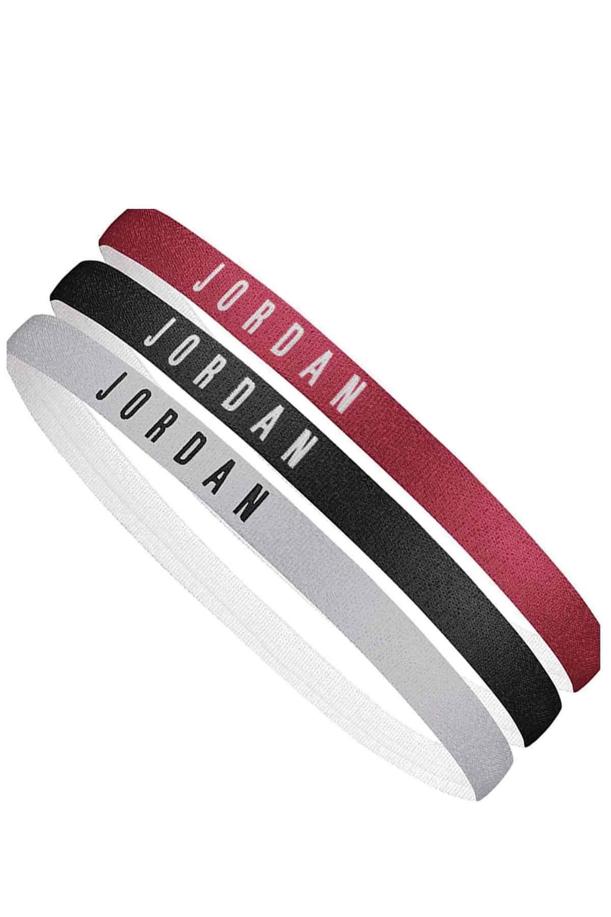 NIKESaç BandıNike Jordan Headbands 3 Pk  J.000.3599.626.OS-KırmSyhGri