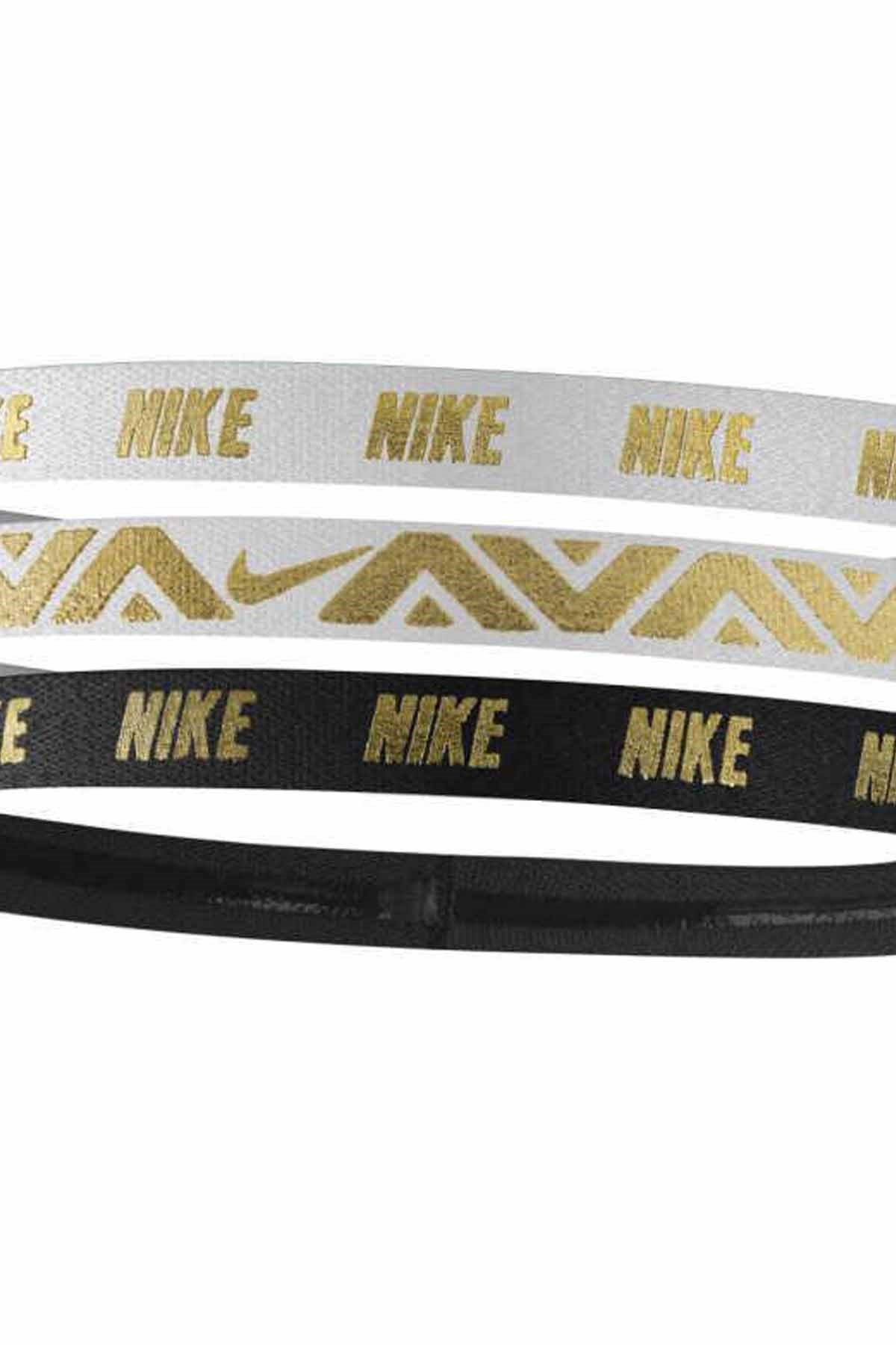 NIKESaç BandıNike Metallic Headbands 3Pk 2.0 Unisex Saç Bandı N.000.2755.912.OS-Beyaz