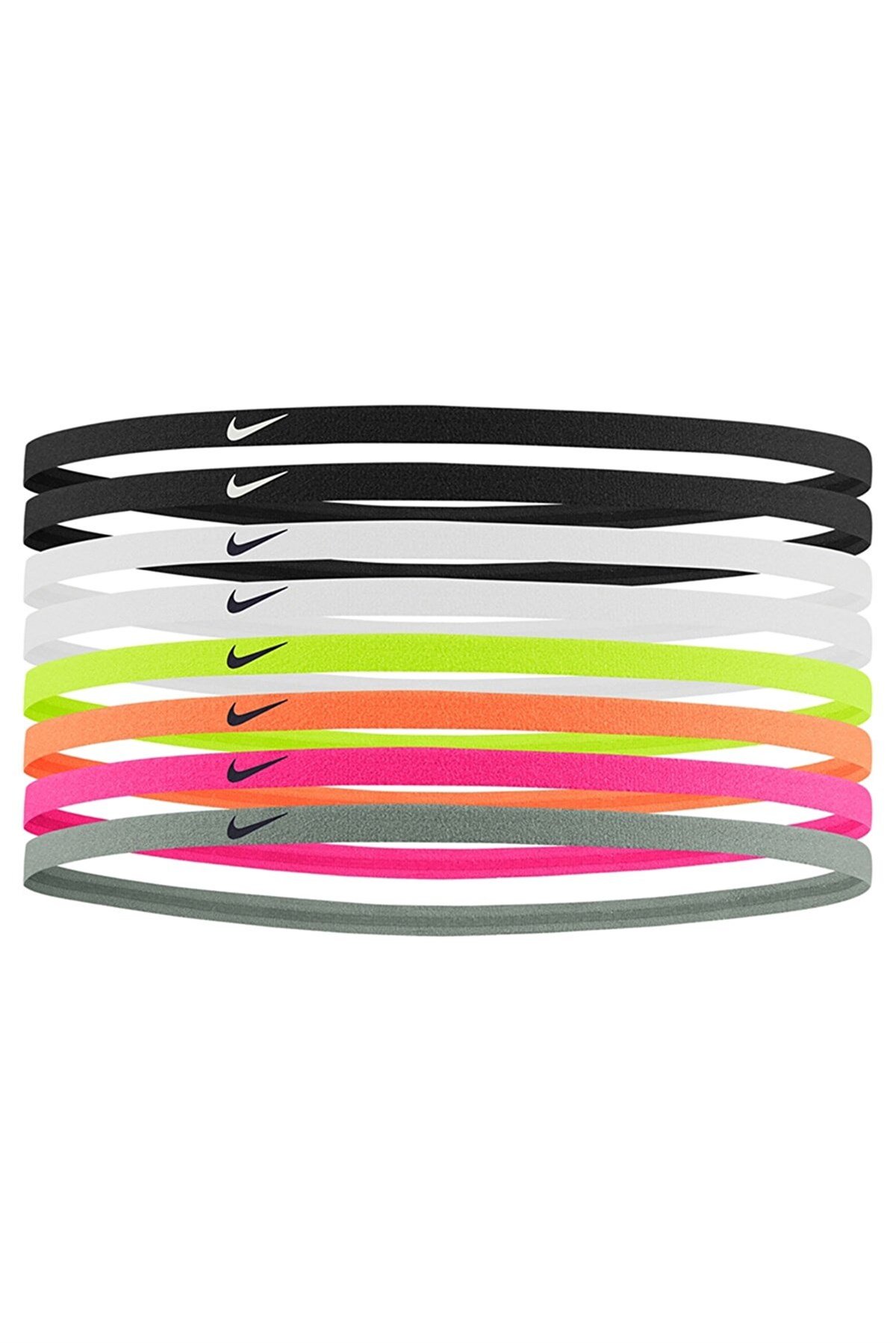 NIKESaç BandıNike Skinny Headbands 8 Pk Unisex Saç Bandı N.000.2547.909.OS-Çok Renkli
