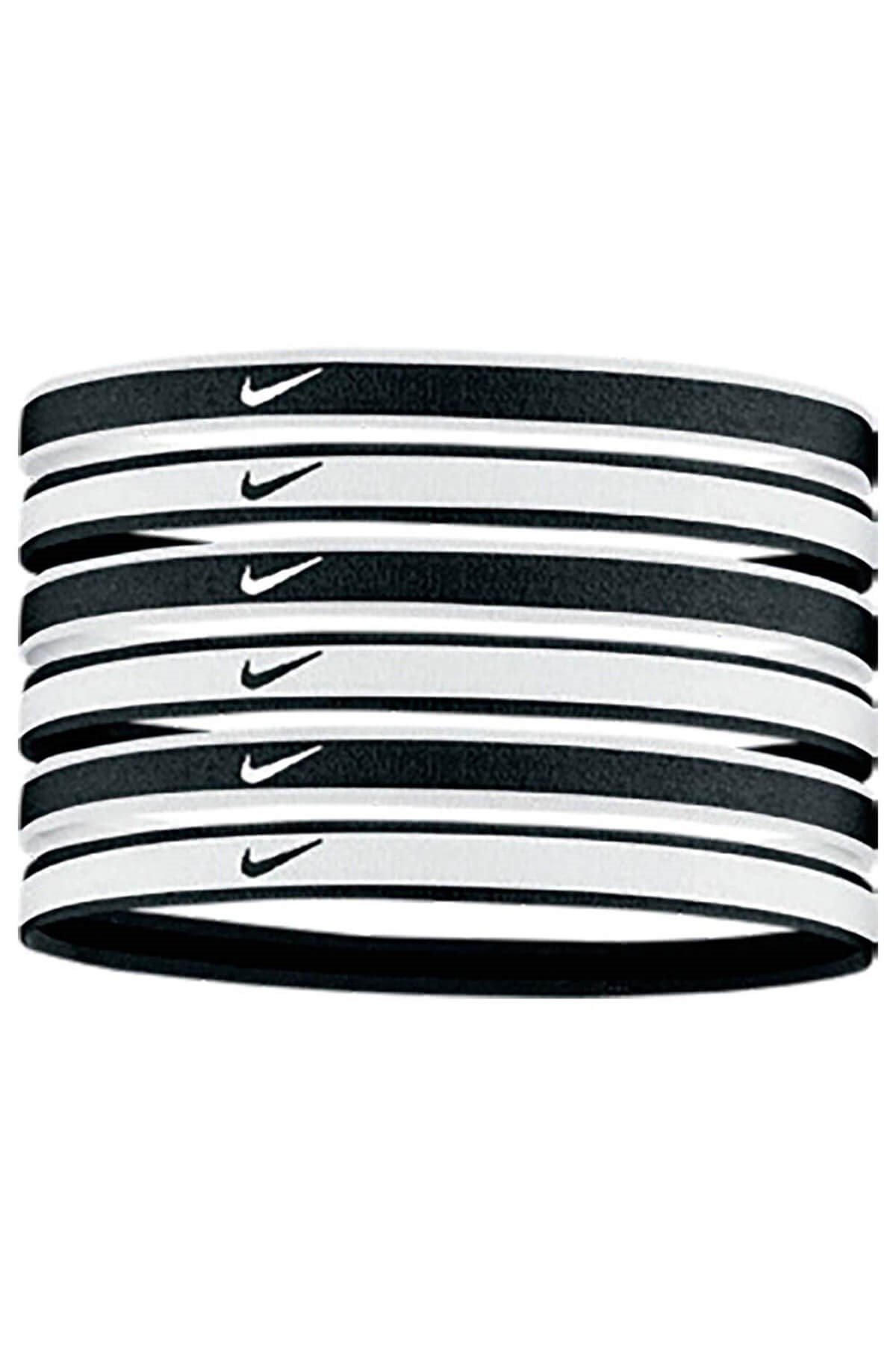 NIKESaç BandıNike Swoosh Sport Headbands 6 Pk  N.100.2021.176.OS-Beyaz