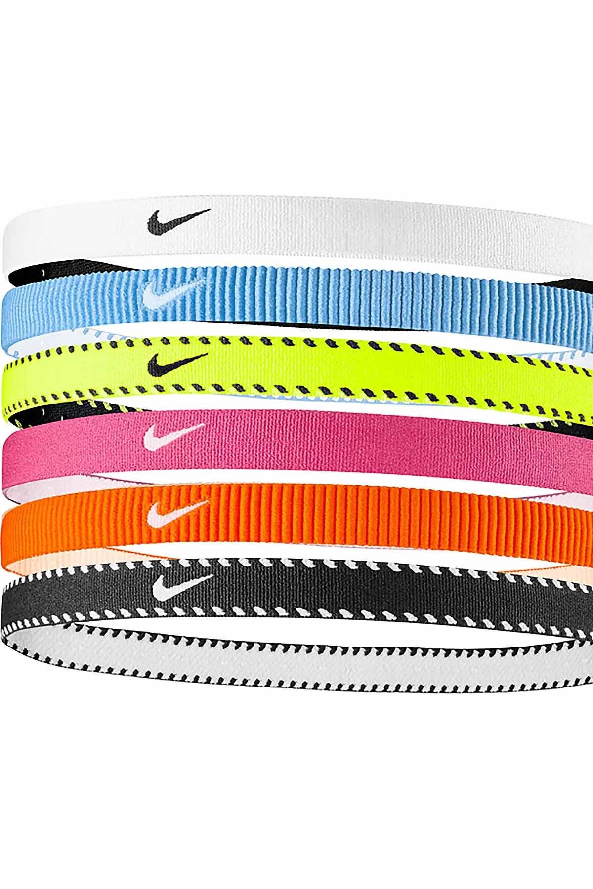NIKESaç BandıNike Y Flex Classic Headbands 6Pk Çocuk Saç Bandı N.101.1929.702.OS-Volt