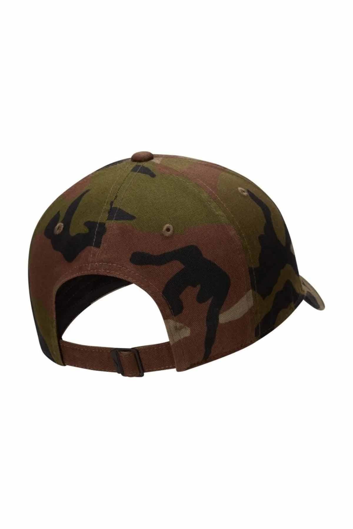 NIKEŞapkaNike Şapka Sportswear Futura Wash Camo Cap Unisex Şapka DC9396-222-KAMUFLAJ