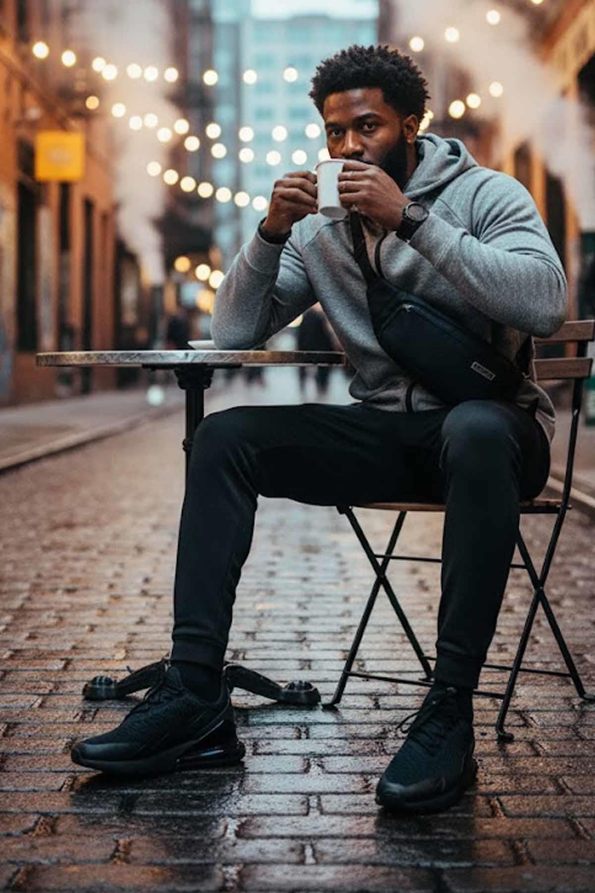 NIKESneakerNike AIR MAX 270 Unisex Sneaker Ayakkabı AH8050-005-SIYAH