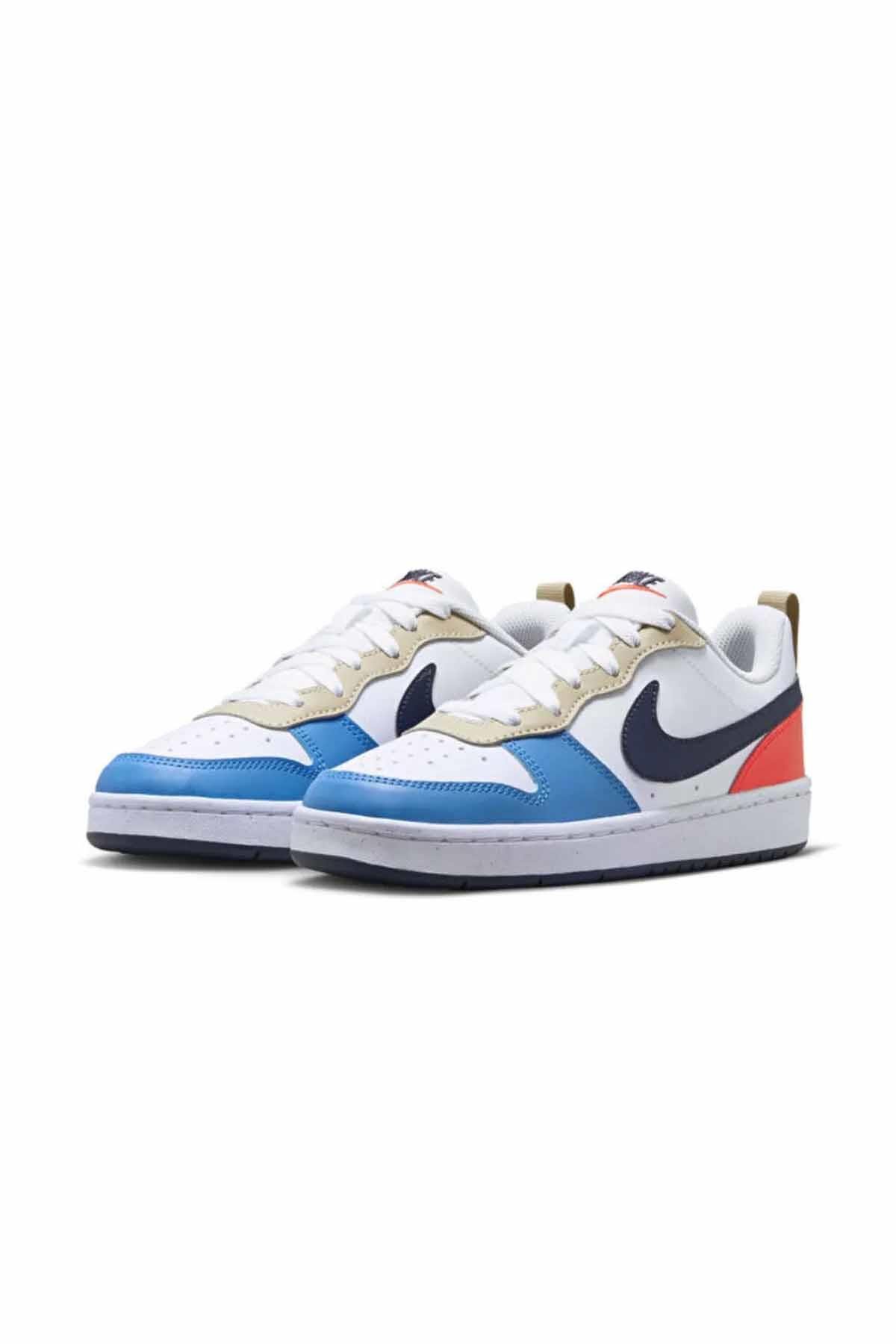 NIKESneakerNike Court Borough LOW Kadın Sneaker Ayakkabı DV5456-124-Çok Renkli