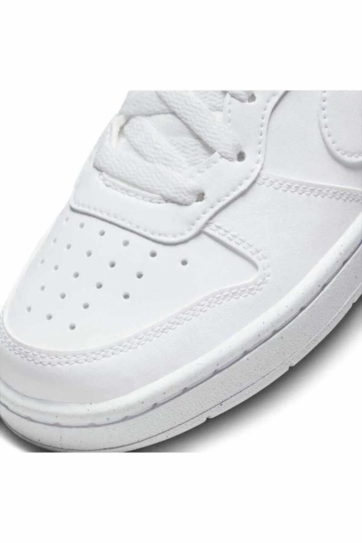 NIKESneakerNike Court Borough LOW Kadın Sneaker Ayakkabı DV5456-106-BEYAZ