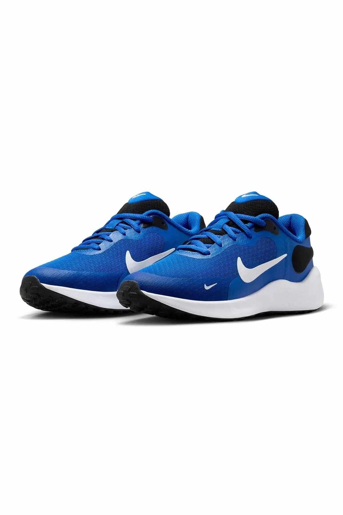 NIKESneakerNike Revolutıon 7 Kadın Sneaker Ayakkabı FB7689-401-MAVİ