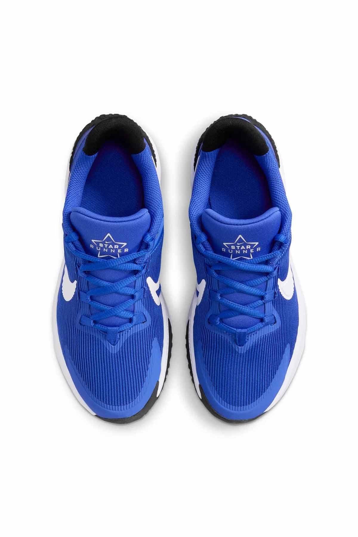 NIKESneakerNike Star Runner 4 Nn (Gs) Kadın Sneaker Ayakkabı DX7615-400-MAVİ