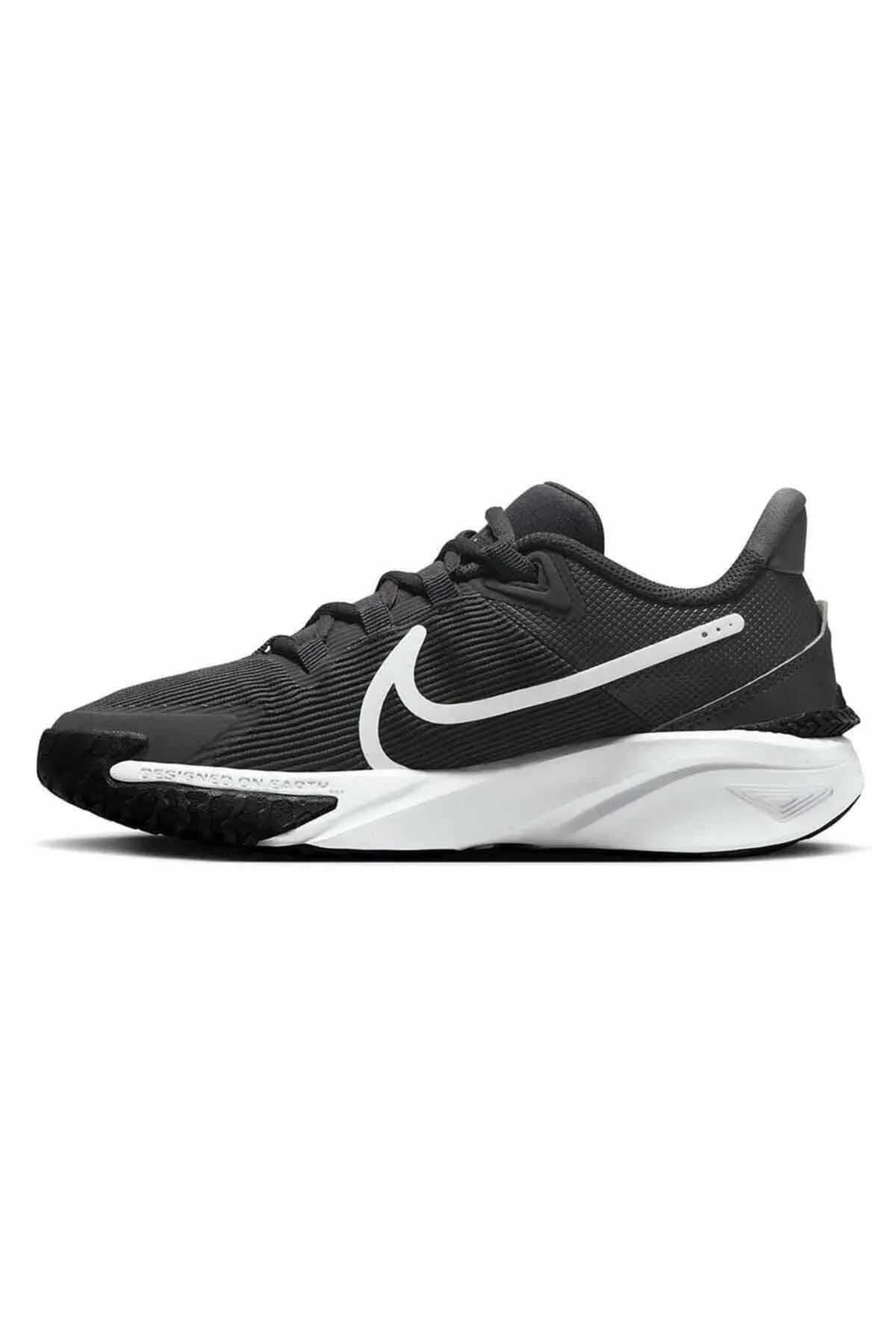 NIKESneakerNike Star Runner 4 NN Kadın Sneaker Ayakkabı DX7615-001-3-Siyah