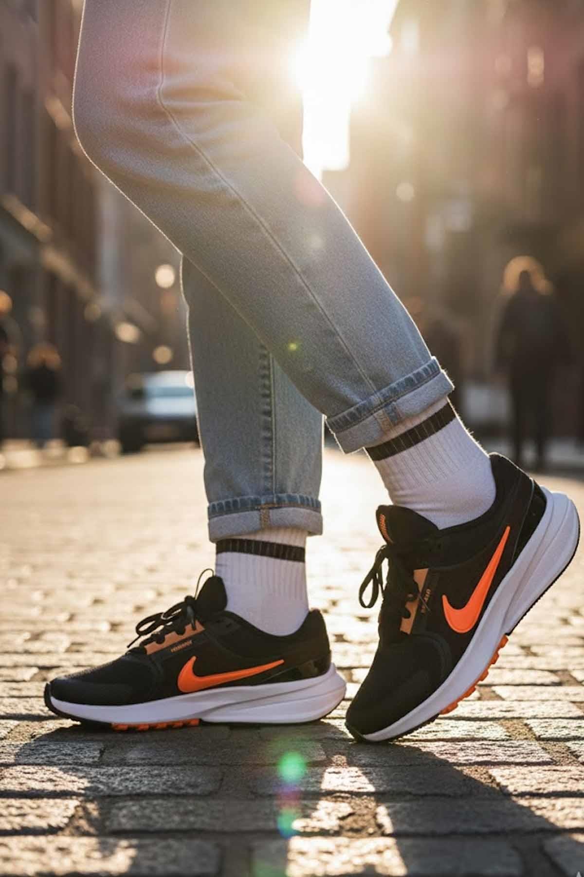 NIKESneakerNike Star Runner 5 (GS) Kadın Sneaker Ayakkabı HF7004-006-Siyah