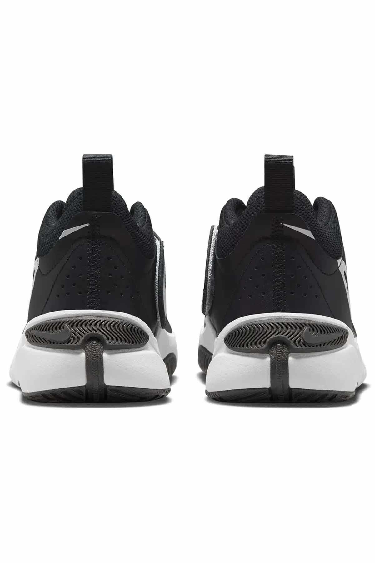 NIKESneakerNike Team Hustle D 11 (Gs) Çocuk Sneaker Ayakkabı DV8996-002-Siyah-Byz