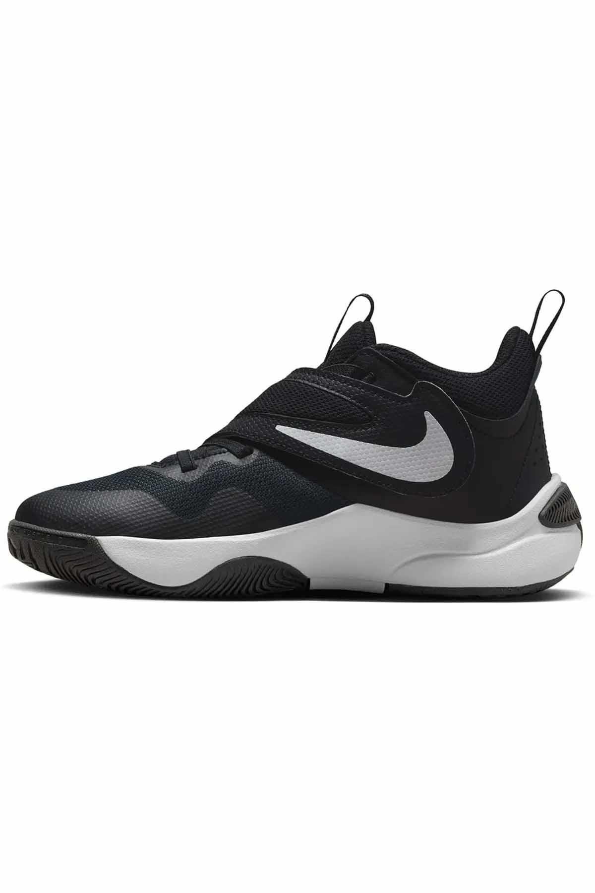 NIKESneakerNike Team Hustle D 11 (Gs) Çocuk Sneaker Ayakkabı DV8996-002-Siyah-Byz