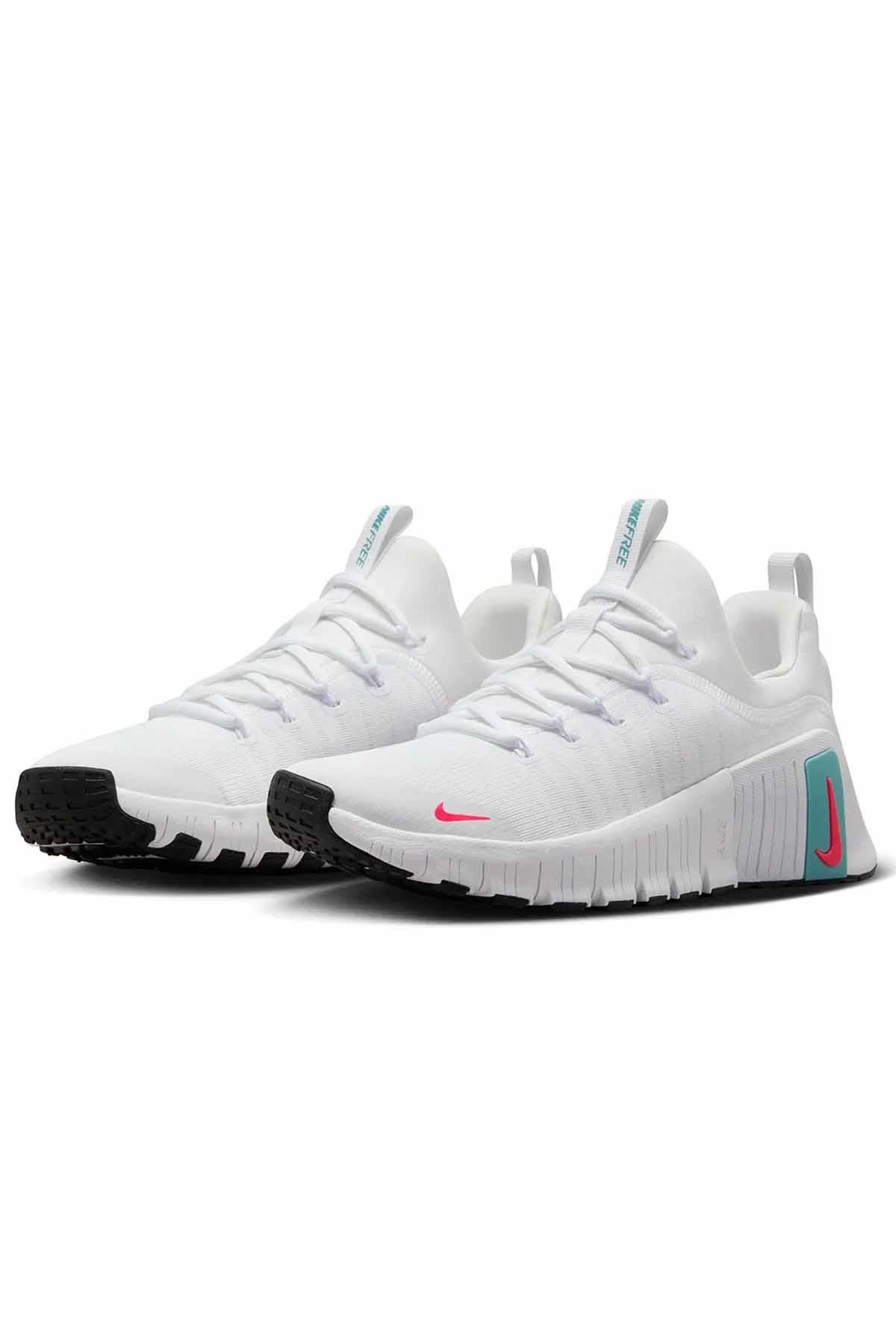 NIKESneakerNike W Free Metcon 6 Kadın Sneaker Ayakkabı FJ7126-102-Beyaz