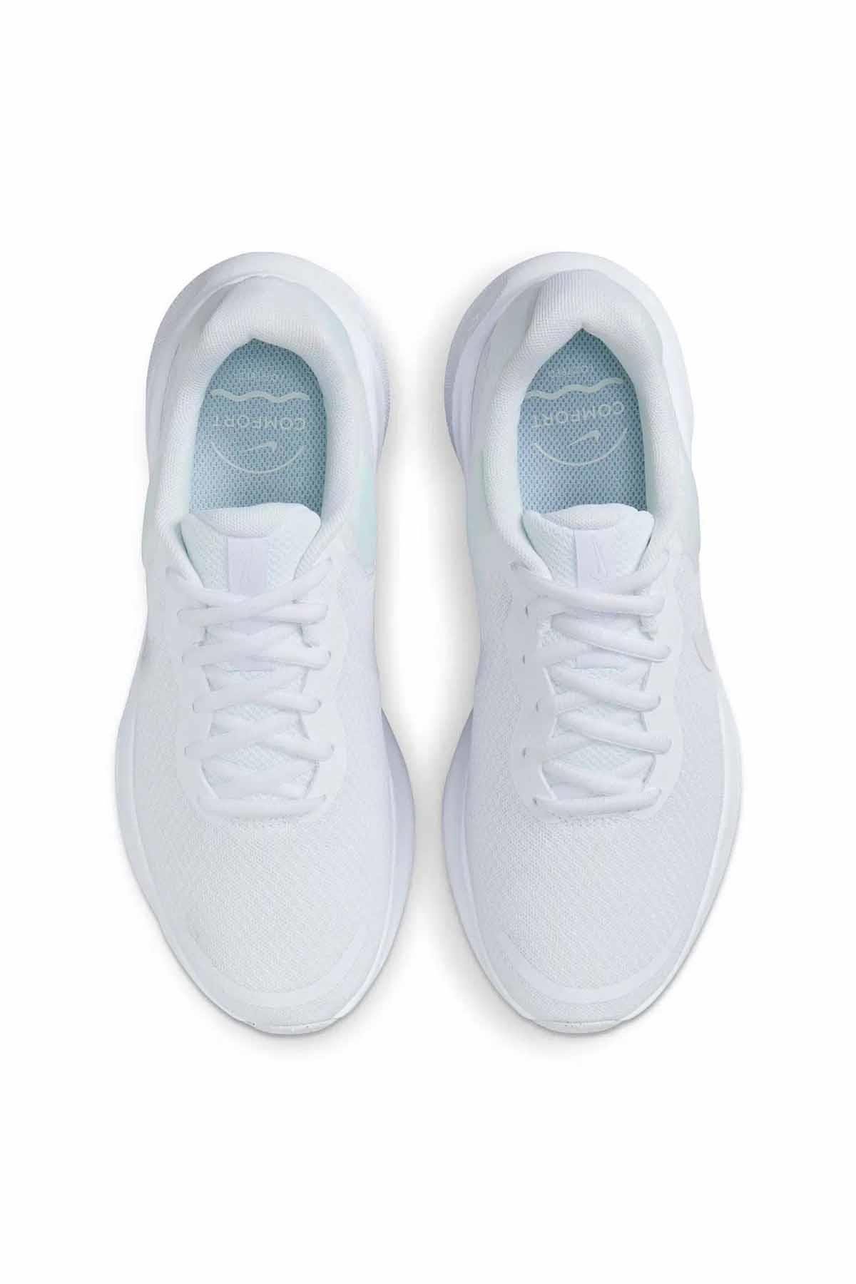 NIKESneakerNike W Revolution 7 Kadın Sneaker Ayakkabı FB2208-100-Beyaz