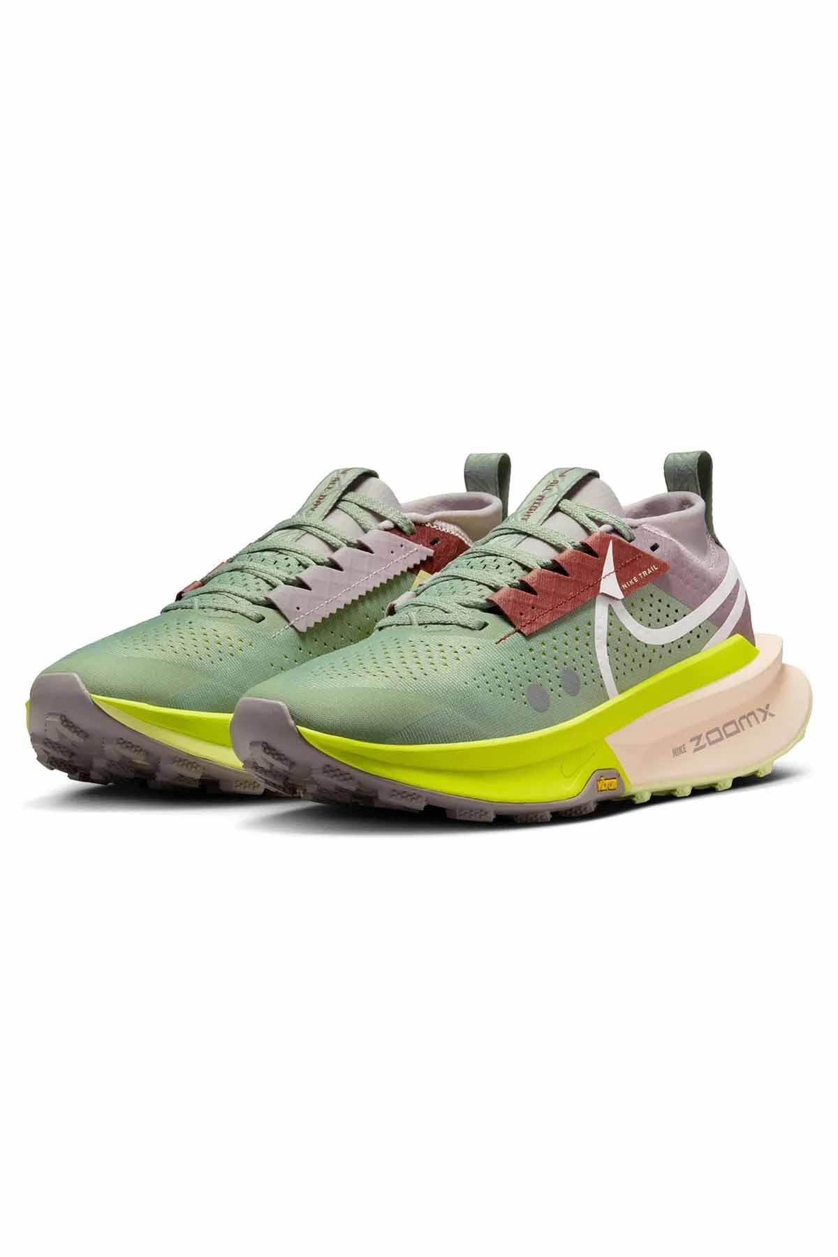 NIKESneakerNike W Zoomx Zegama Trail 2 Kadın Sneaker Ayakkabı FD5191-300-YEŞİL