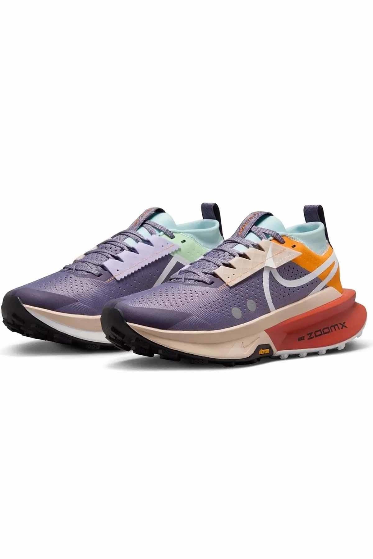 NIKESneakerNike W Zoomx Zegama Trail 2 Kadın Sneaker Ayakkabı FD5191-502-MOR