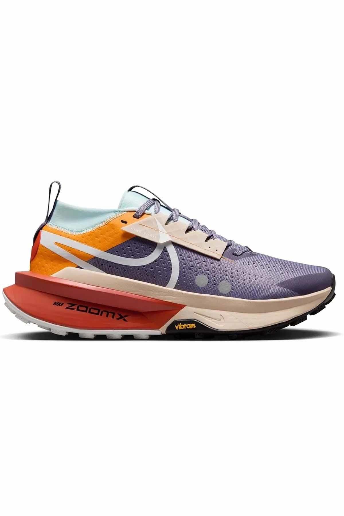 NIKESneakerNike W Zoomx Zegama Trail 2 Kadın Sneaker Ayakkabı FD5191-502-MOR