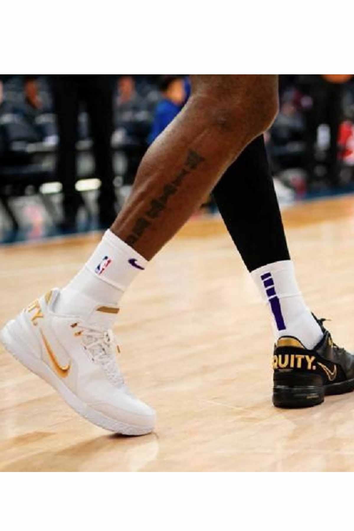 NIKESneakerNike Zm Lebron Nxxt Gen Ampd Erkek Sneaker Ayakkabı FJ1566-103-Beyaz