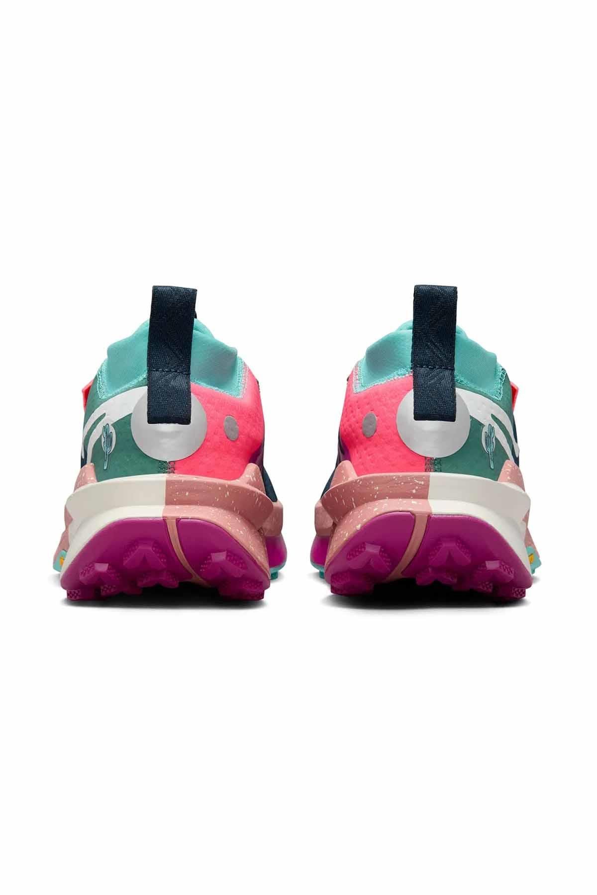 NIKESneakerW NIKE ZOOMX ZEGAMA TRAIL 2 Kadın Sneaker Ayakkabı FD5191-400-Çok Renkli