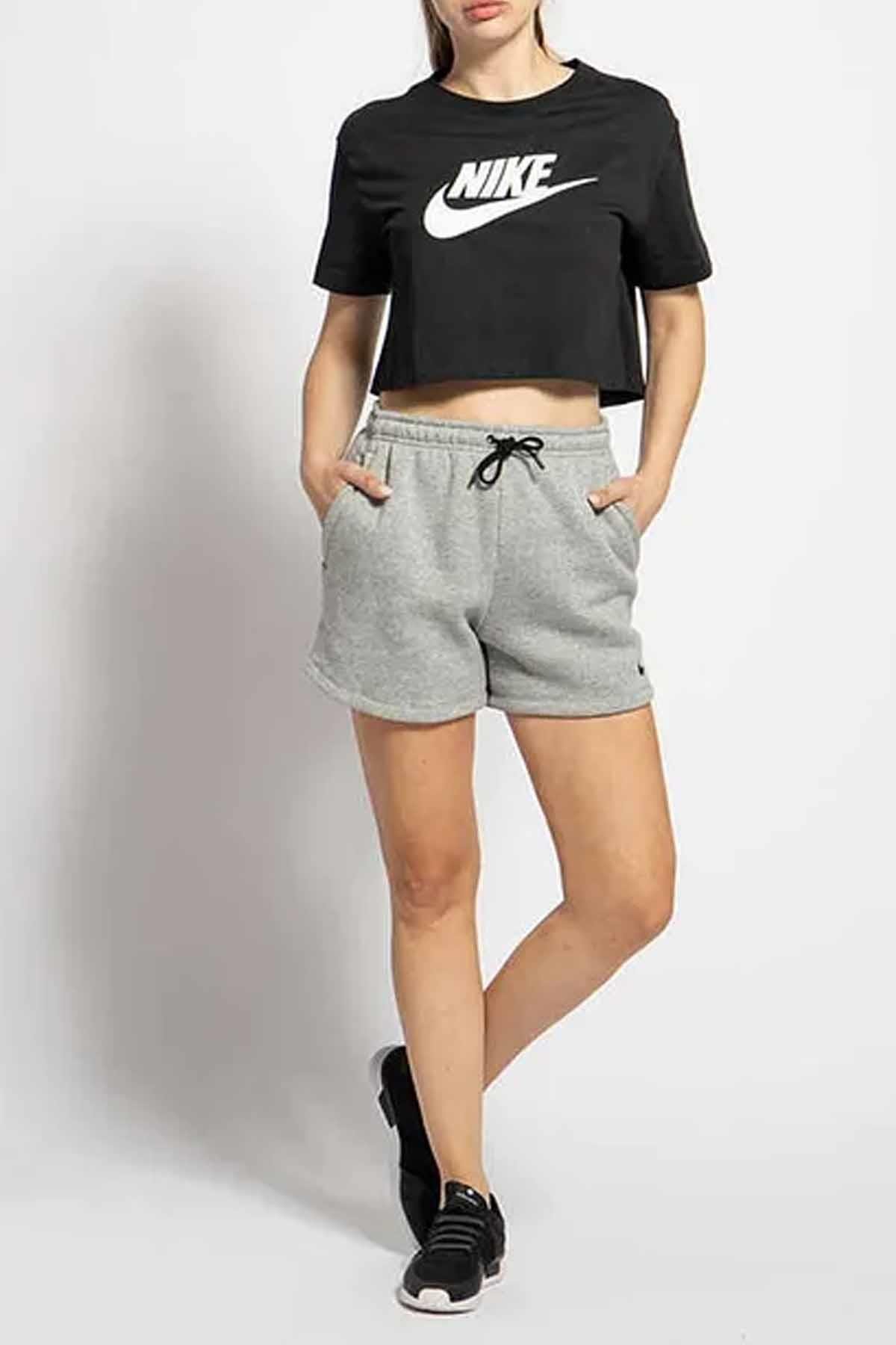 NIKEŞortNike Flc Park20 Kadın Şort CW6963-063-GRI