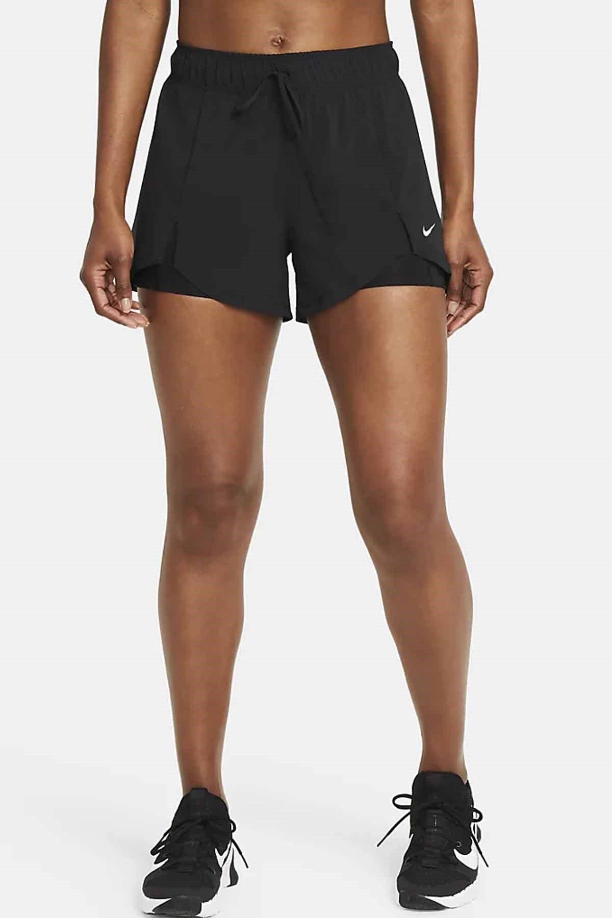 NIKEŞortNike Flex Essential 2-in-1 Kadın Şort DA0453-011-Siyah