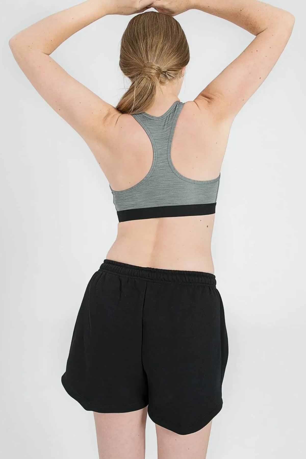 NIKEŞortNike Kadın Pamuklu Şort Kadın Şort Cw6963-010-Siyah