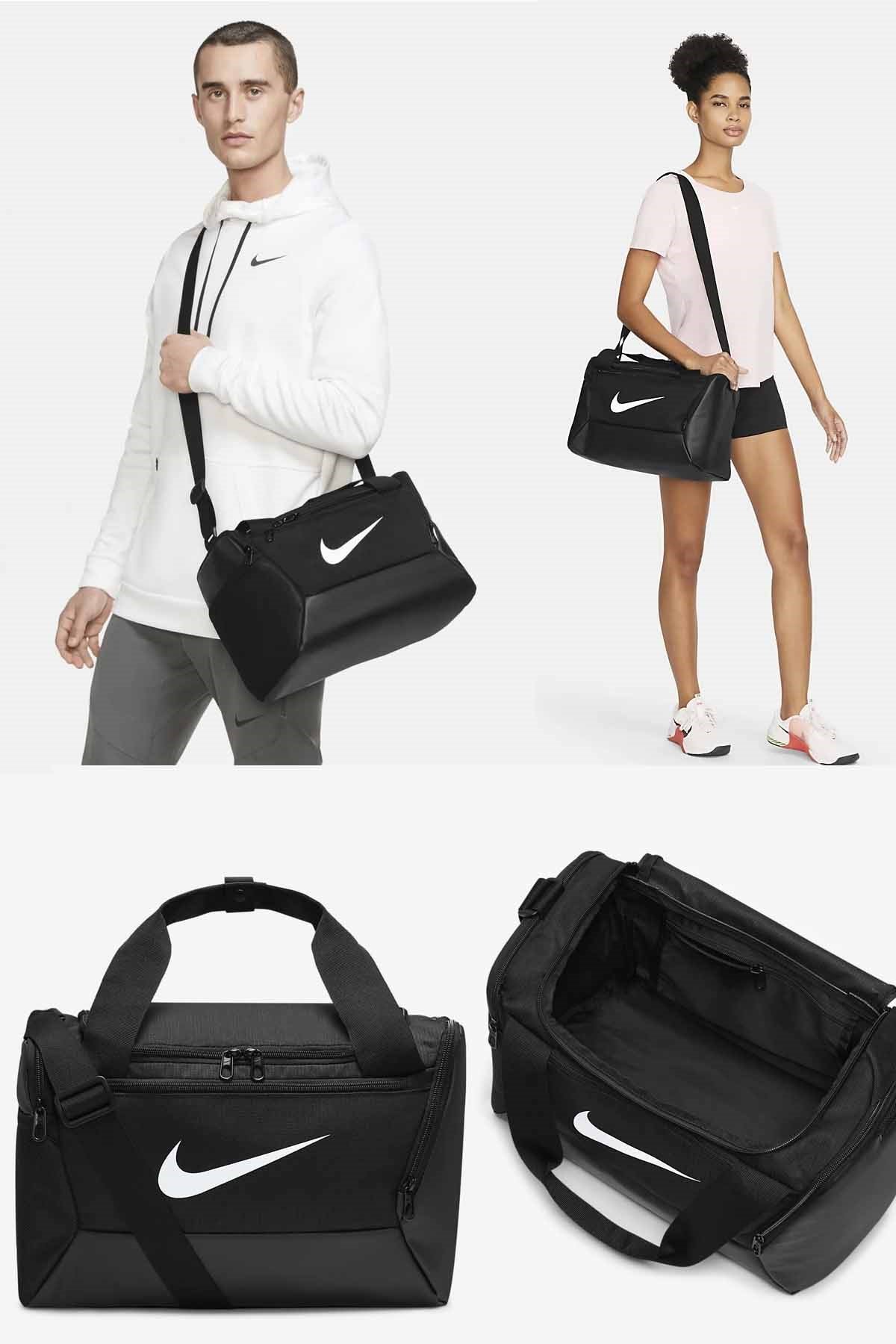 NIKESpor ve Seyehat ÇantasıNike Antrenman Spor Çantası (Ekstra Küçük Boy, 25 L)  DM3977-010-SIYAH